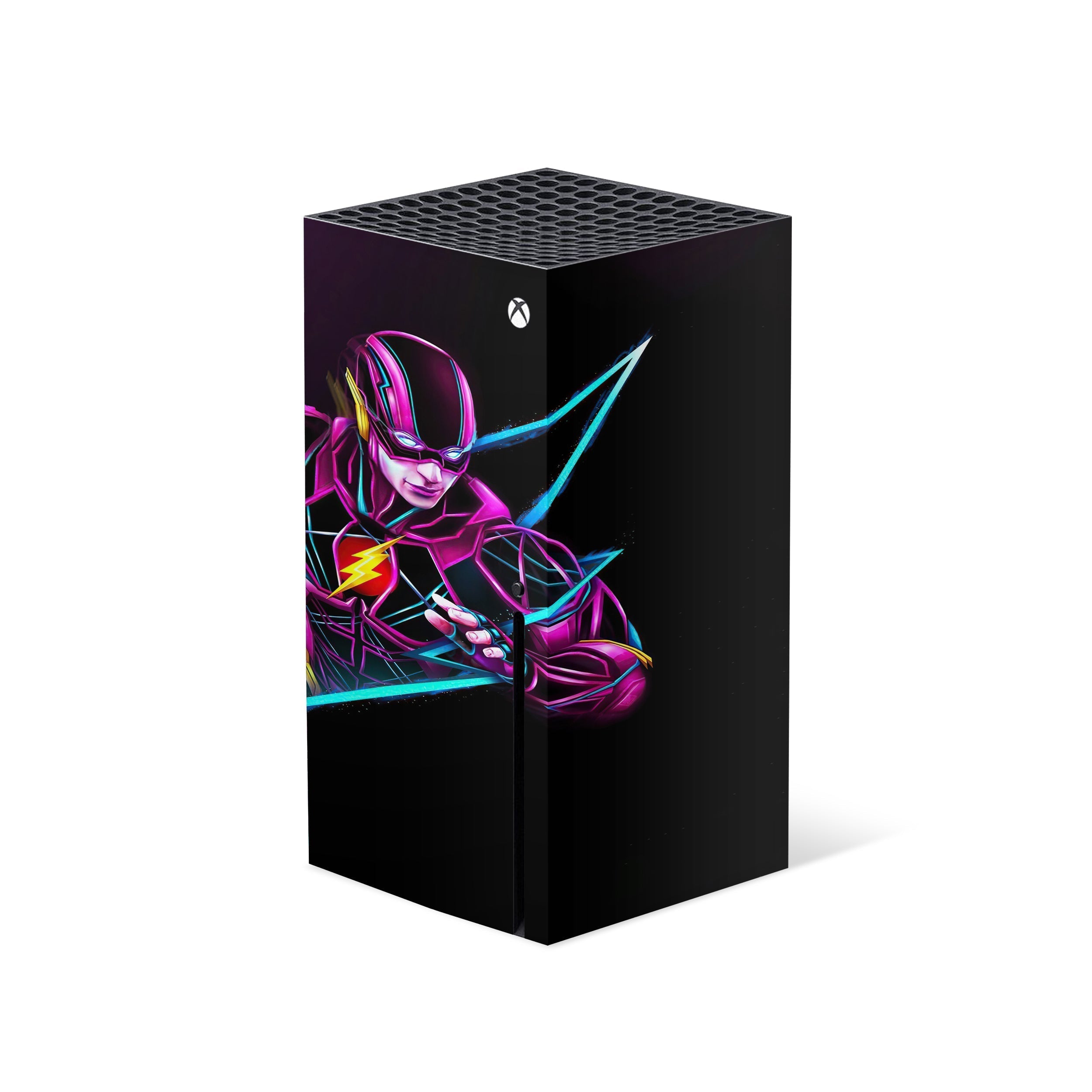 Red Velocity v7 Xbox Series X Skin - Comics-inspired design