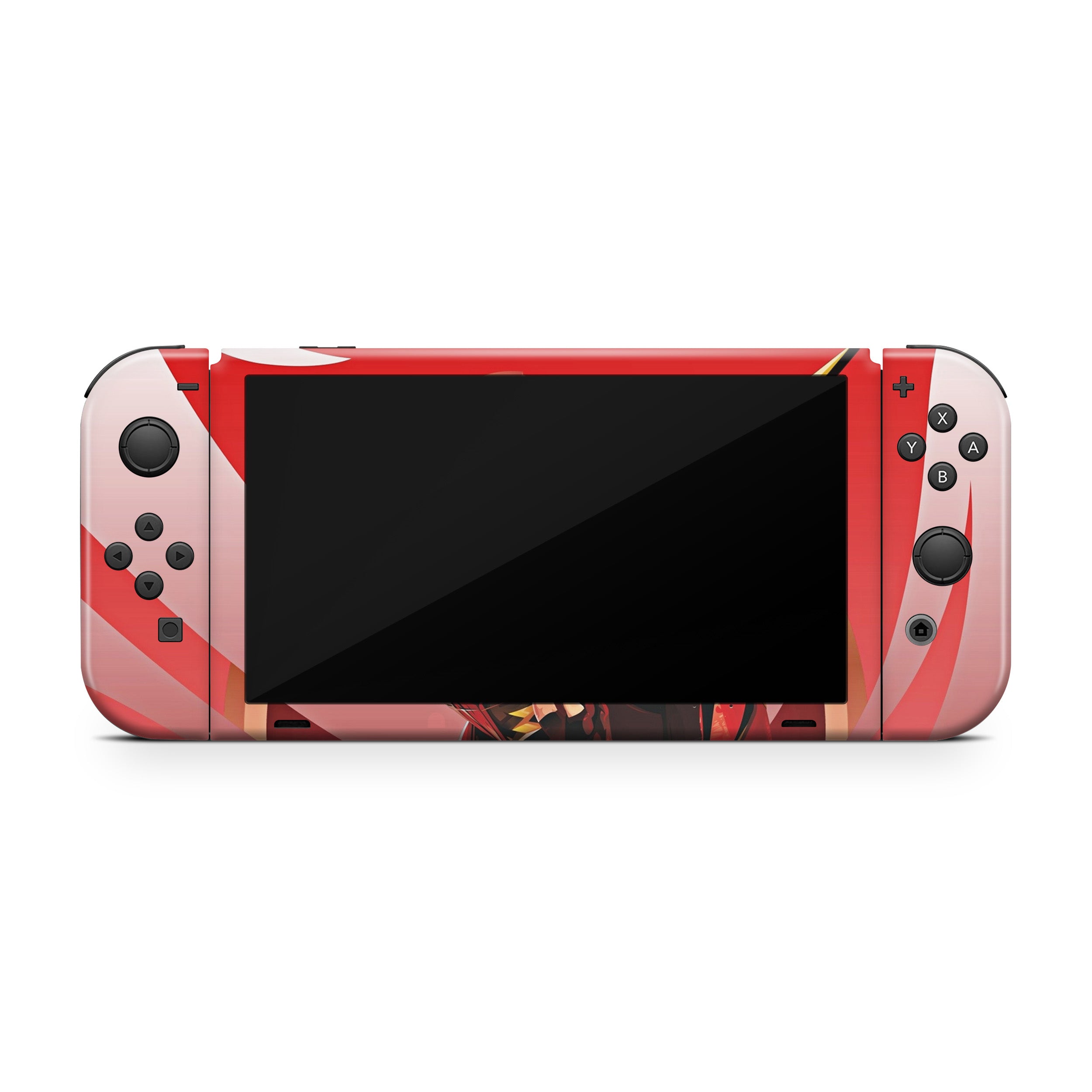 Red Velocity v9 Nintendo Switch OLED Skin - Comics-inspired design