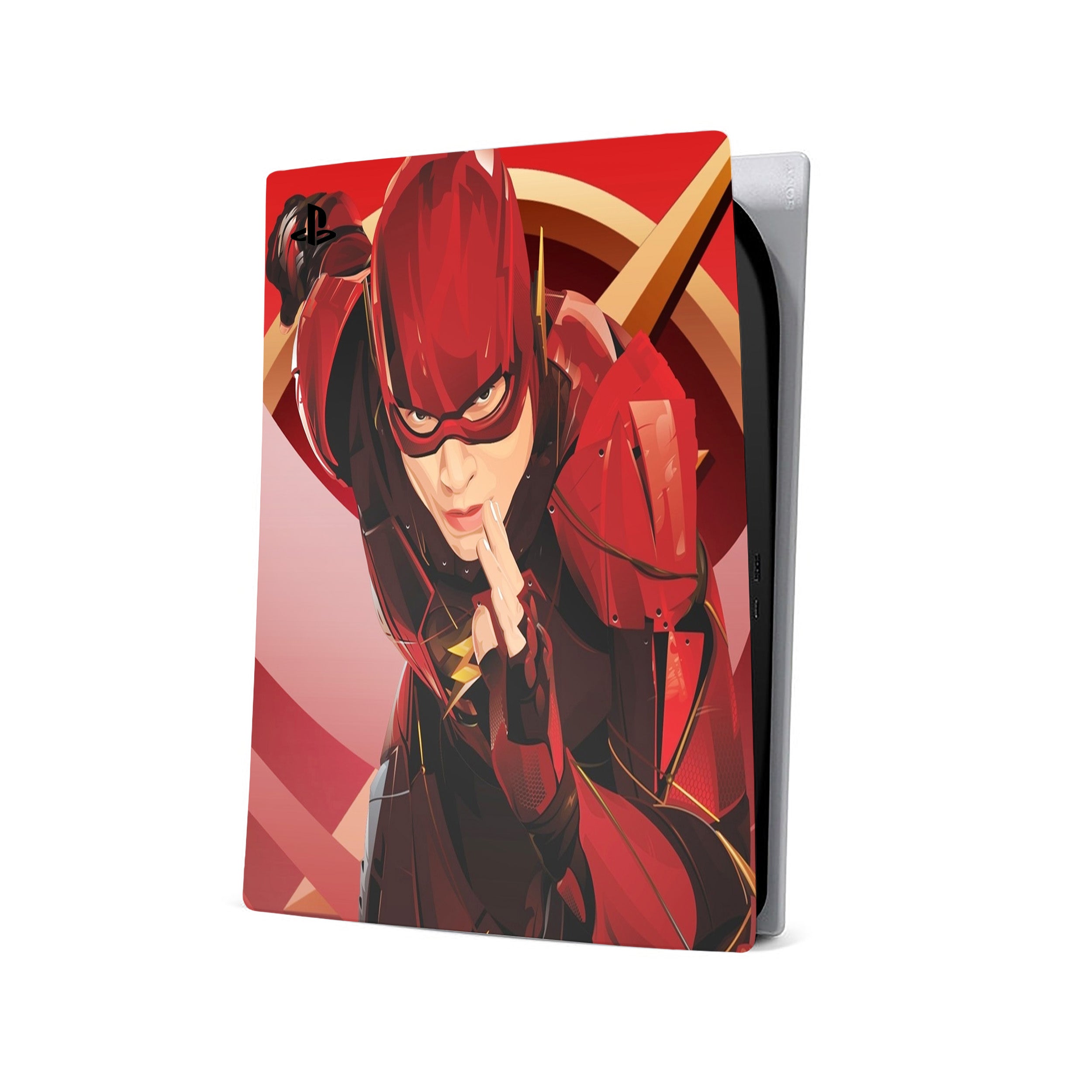 Red Velocity v9 PS5 Digital Skin - Comics-inspired design