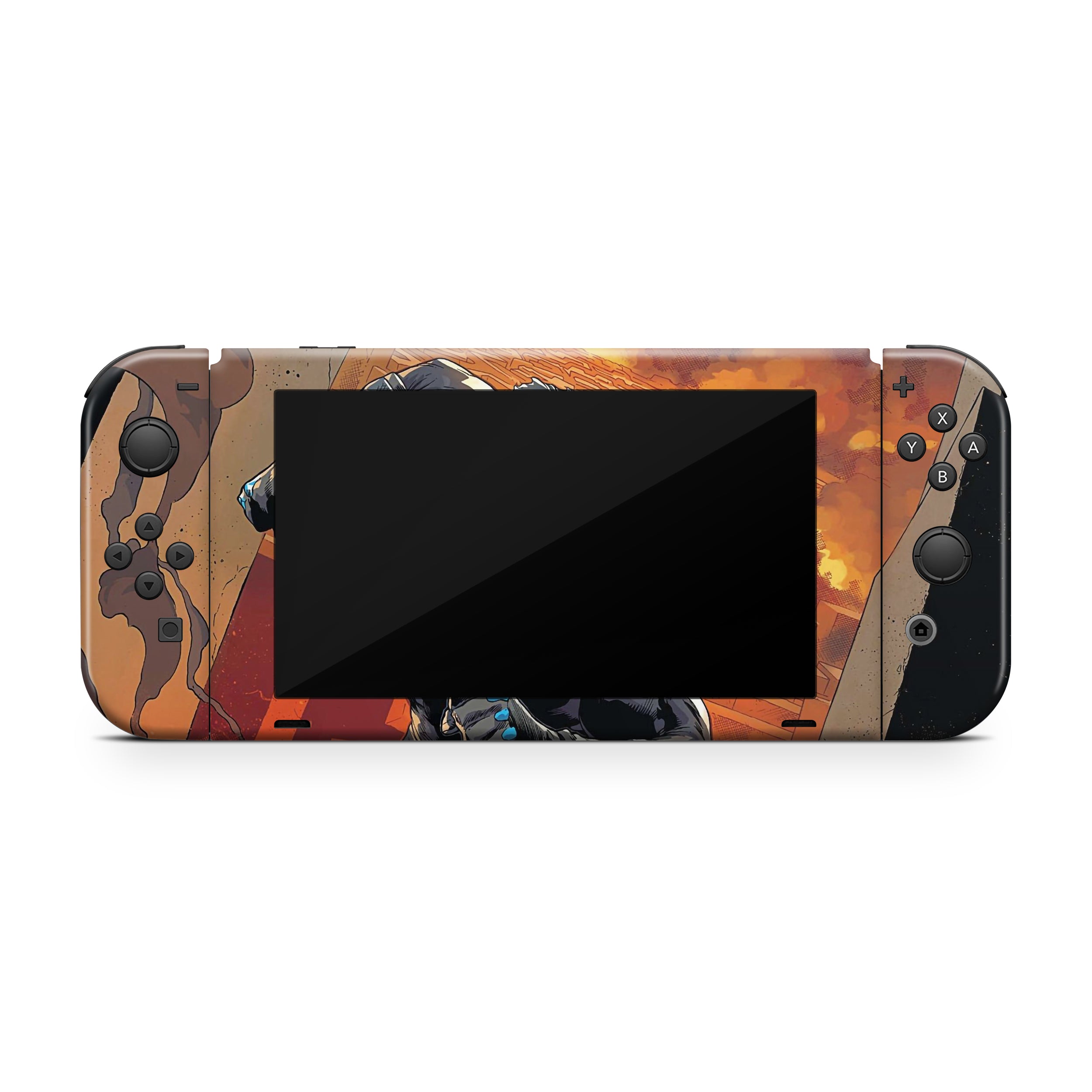 Shadow Vigilante v1 Nintendo Switch Skin - Comics-inspired design