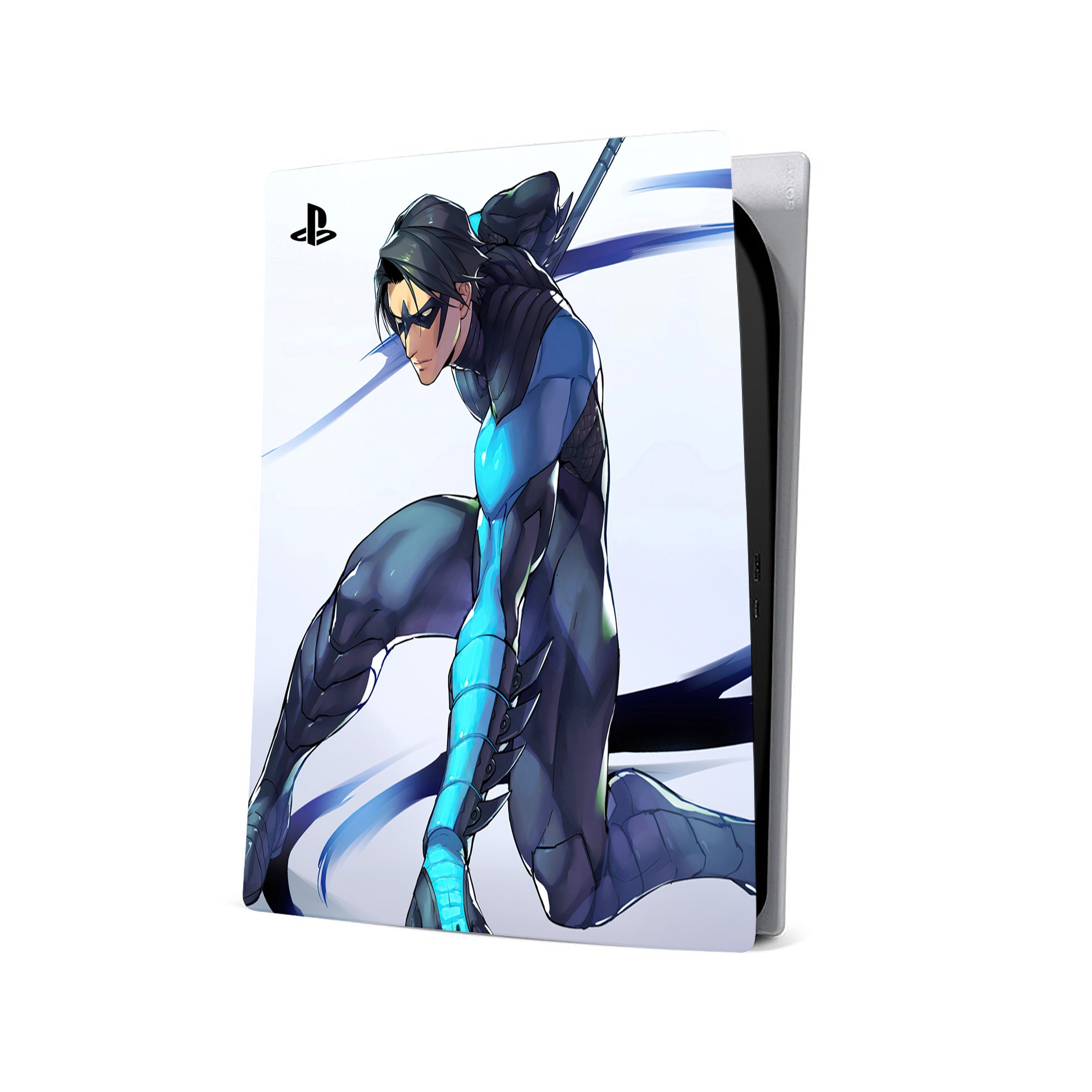 Shadow Vigilante v2 PS5 Skin - Comics-inspired design