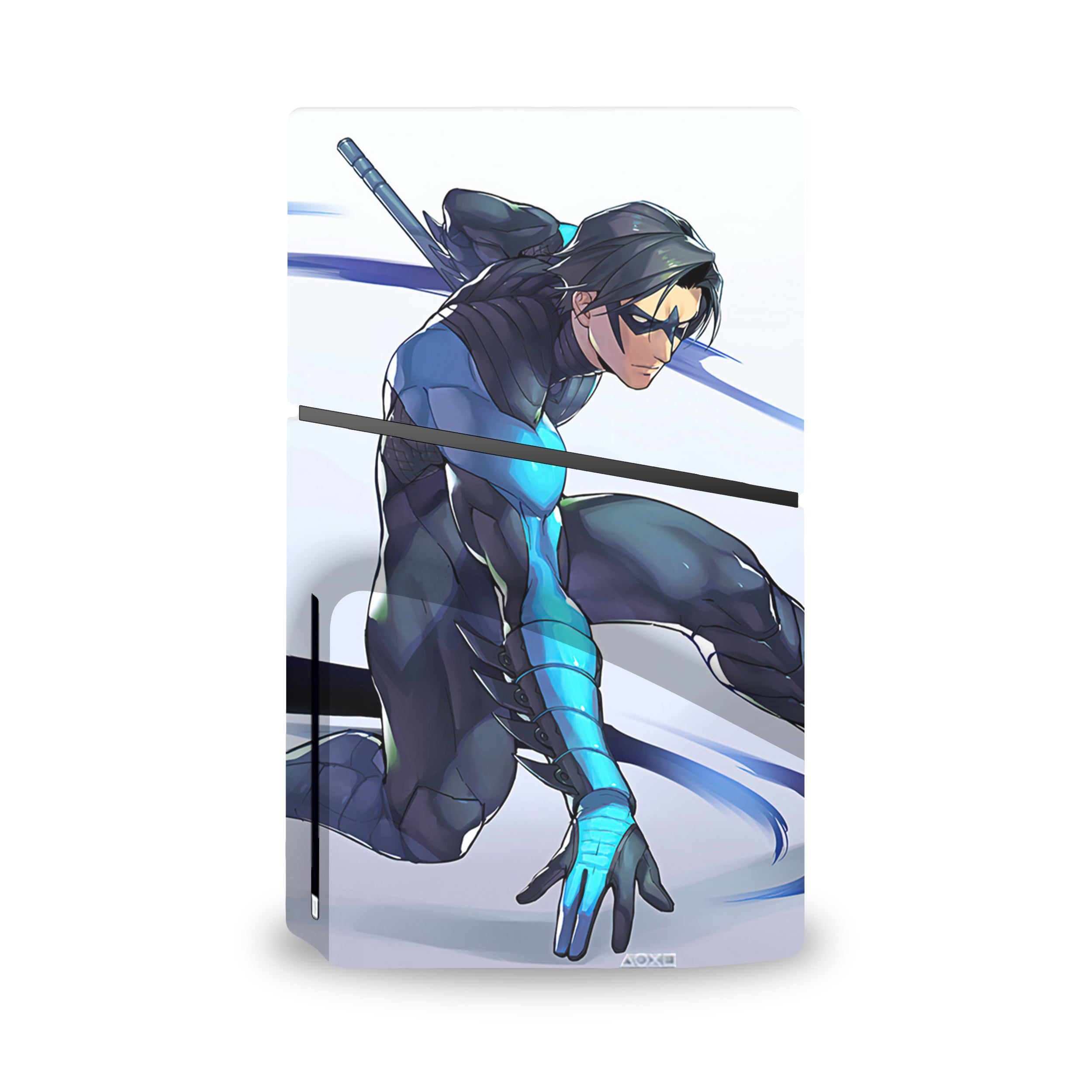 Shadow Vigilante v2 PS5 Slim Skin - Comics-inspired design