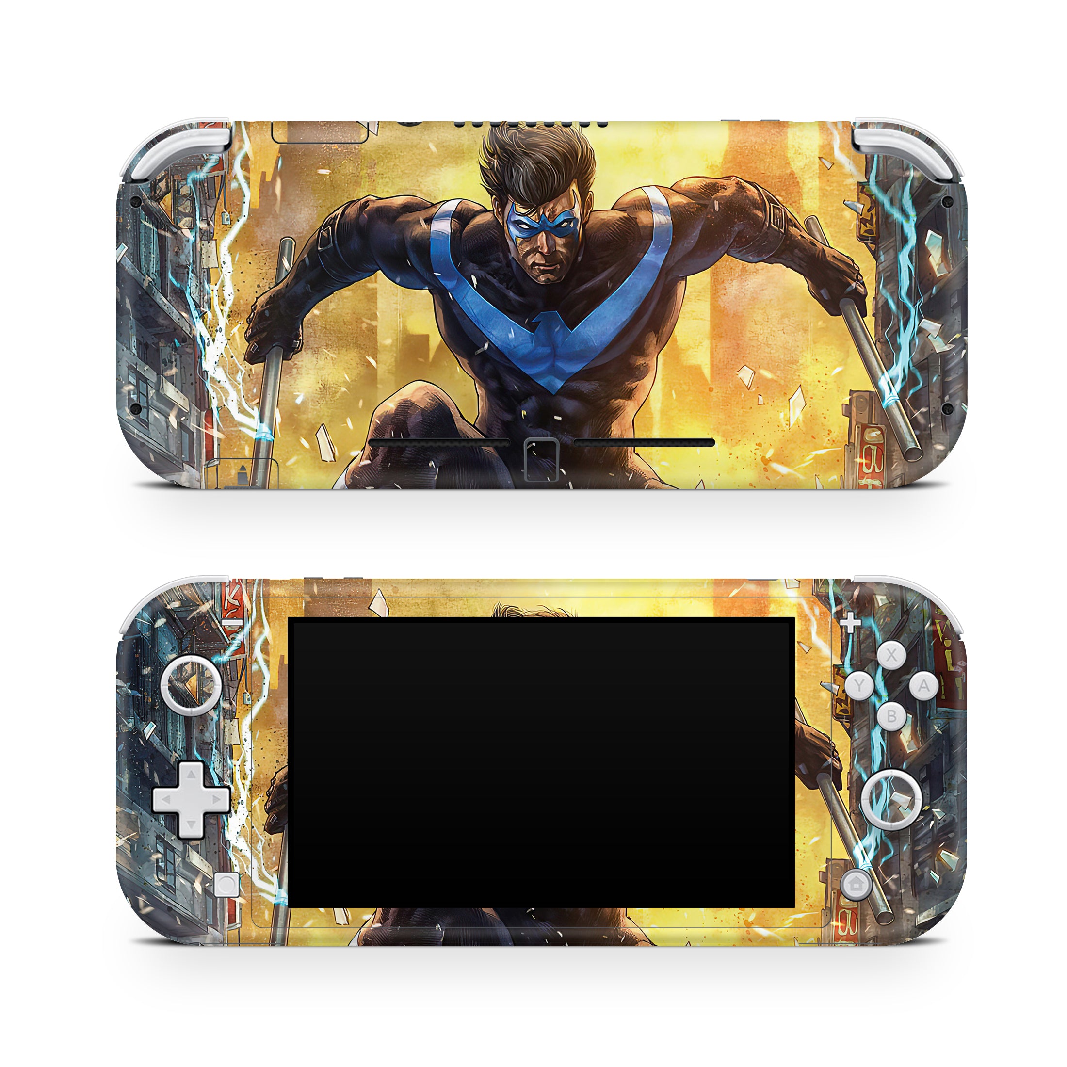 Shadow Vigilante v3 Nintendo Switch Lite Skin - Comics-inspired design