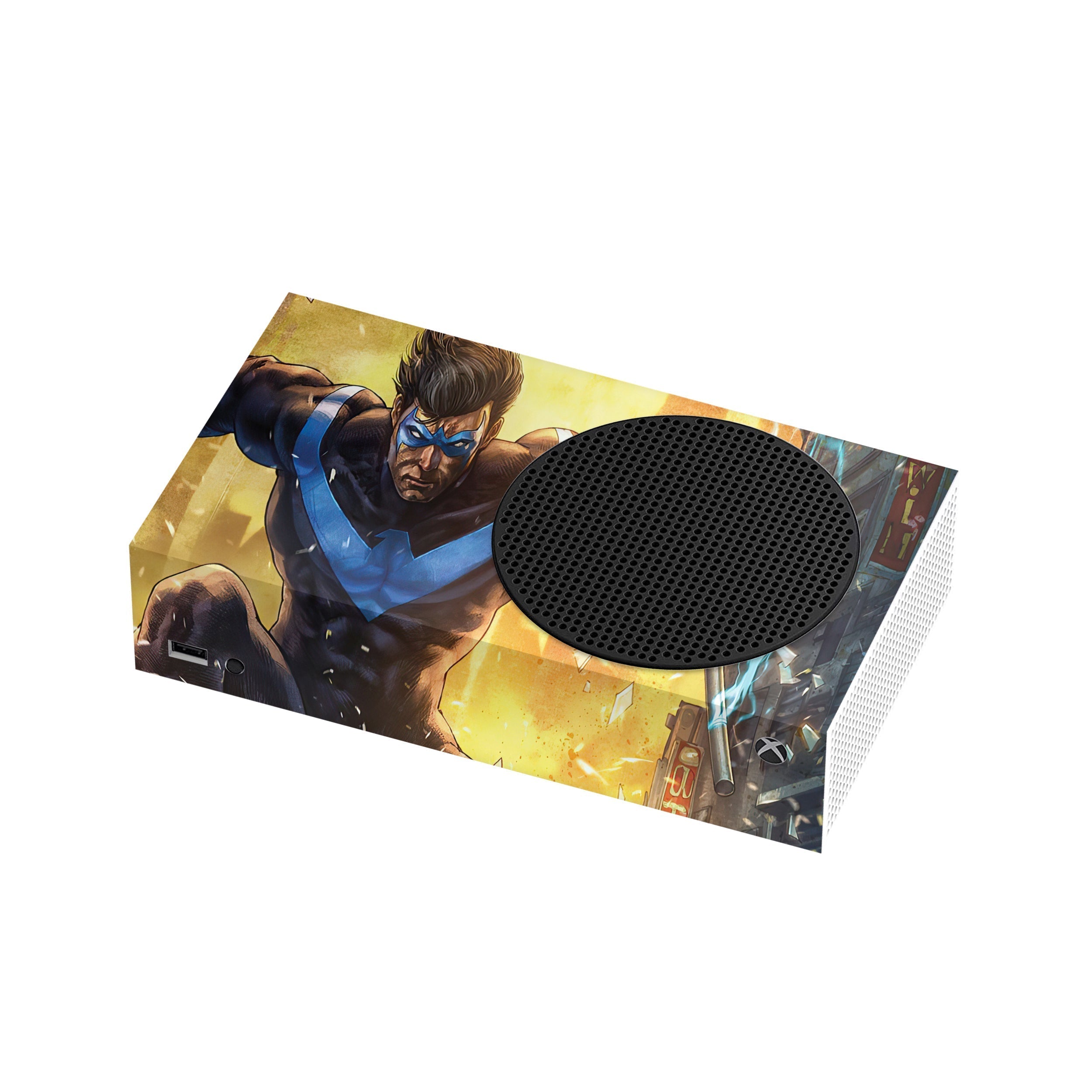 Shadow Vigilante v3 Xbox Series S Skin - Comics-inspired design