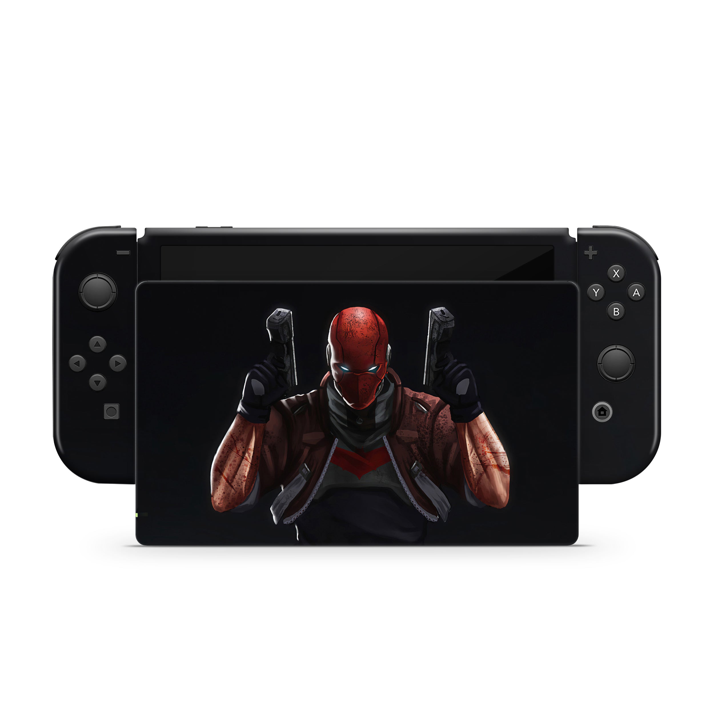 Outlaw Knight v1 Nintendo Switch OLED Skin - Comics-inspired design