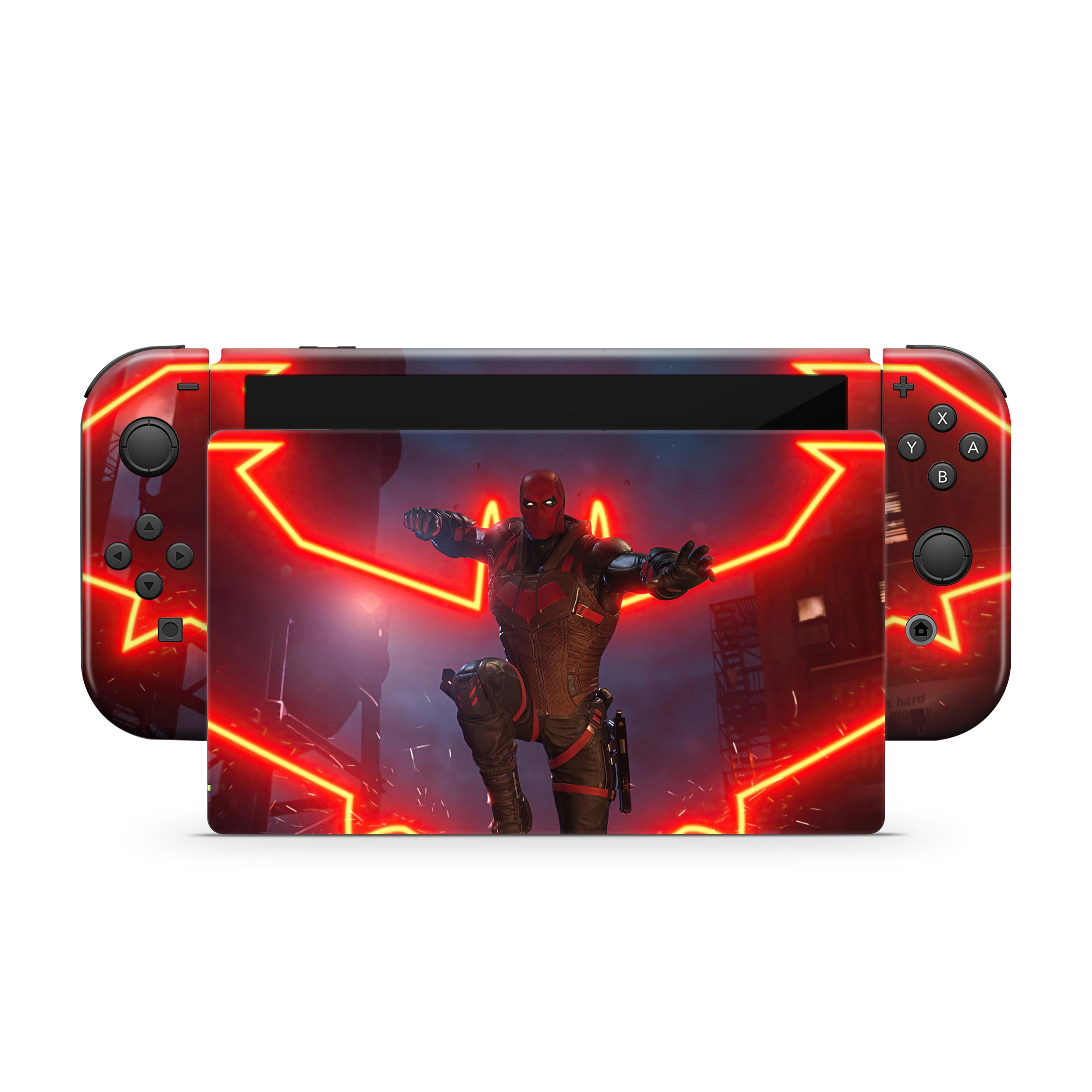 Outlaw Knight v2 Nintendo Switch OLED Skin - Comics-inspired design