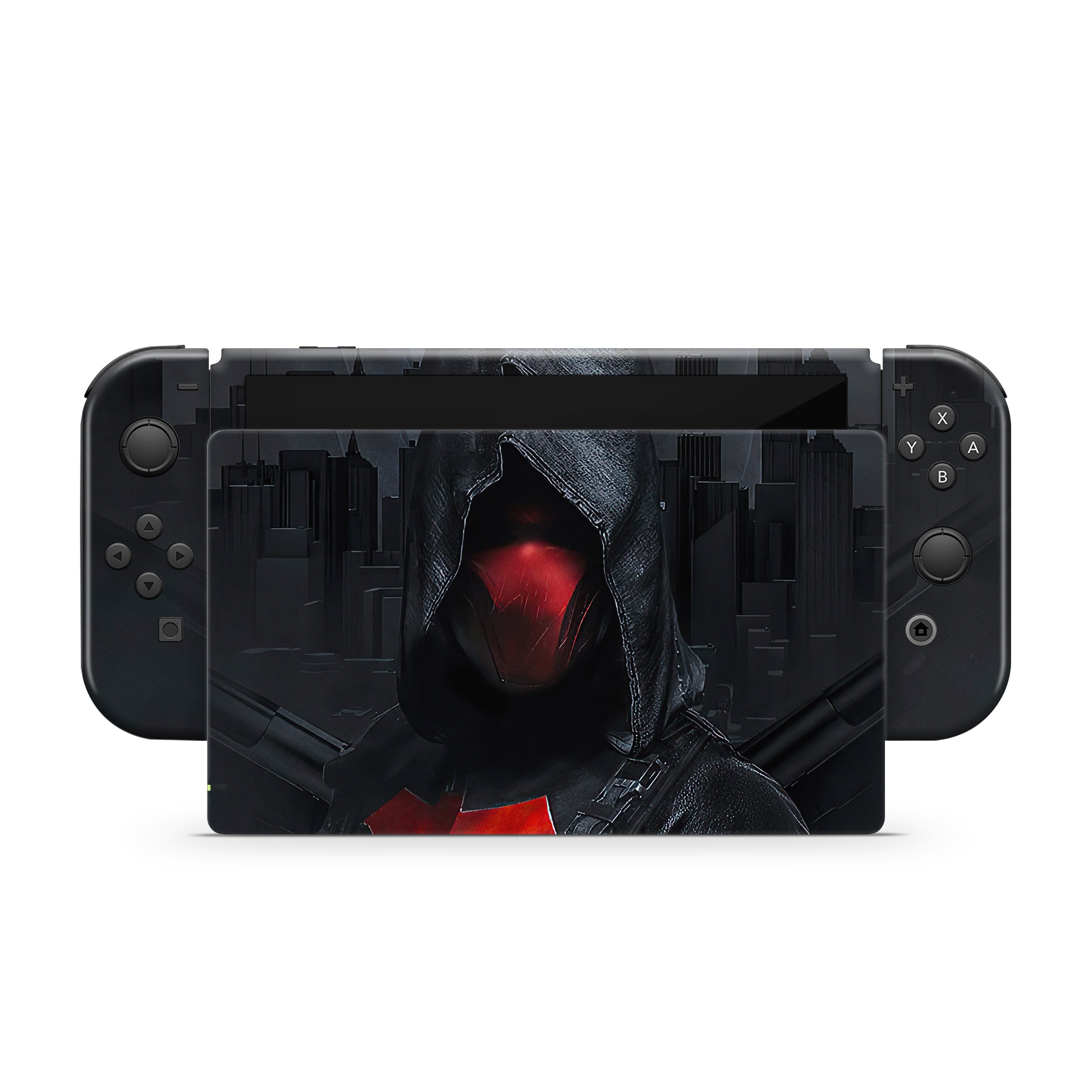 Outlaw Knight v4 Nintendo Switch OLED Skin - Comics-inspired design