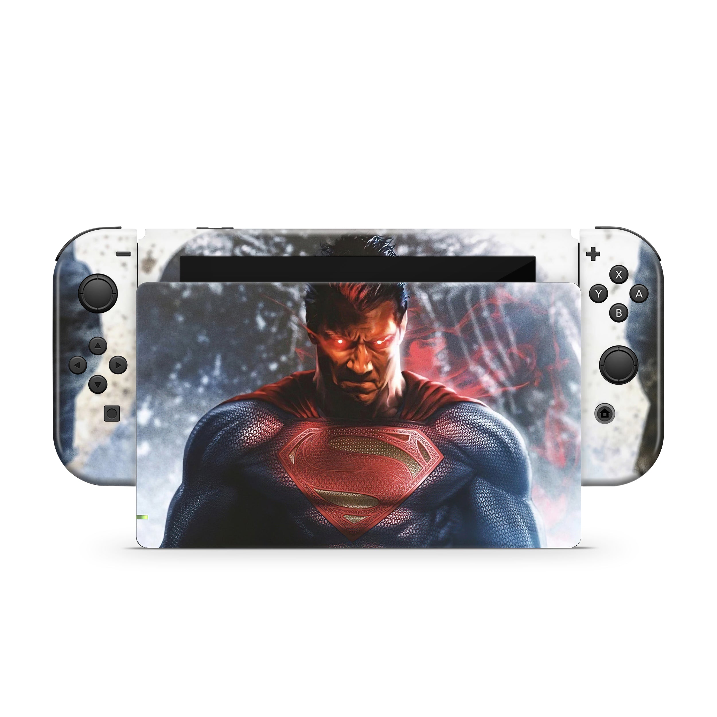 Hero of Steel v2 Nintendo Switch Skin - Comics-inspired design