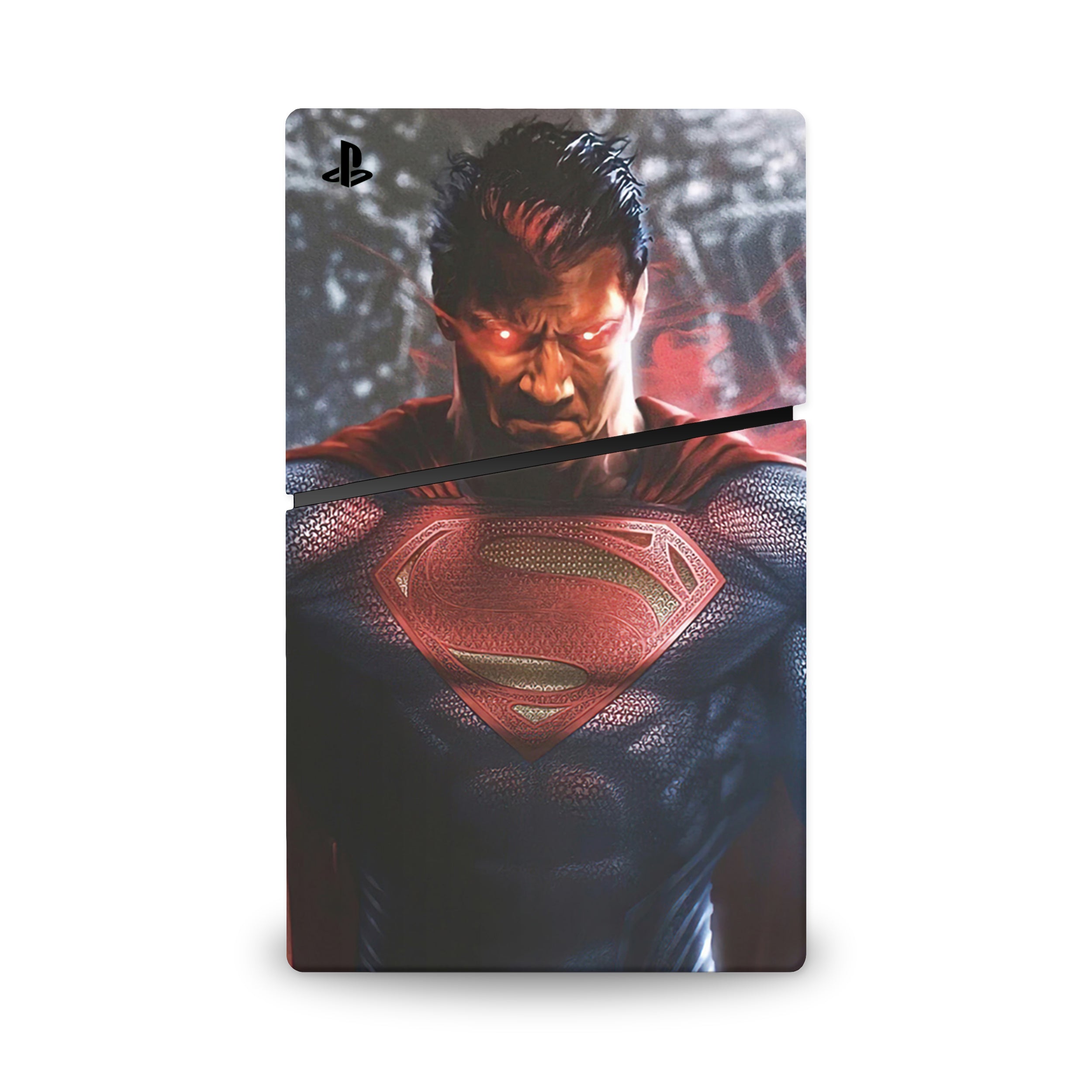 Hero of Steel v2 PS5 Slim Digital Skin - Comics-inspired design