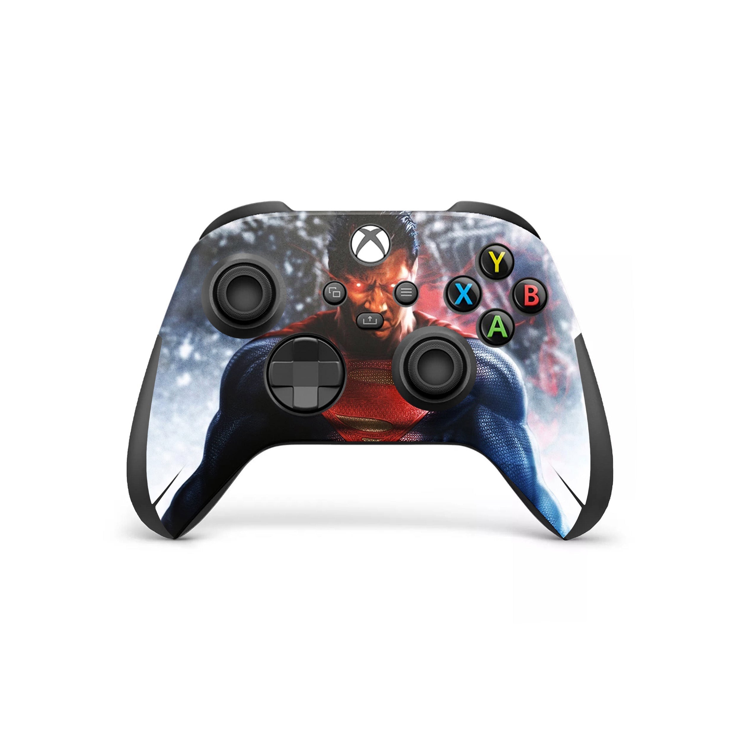 Hero of Steel v2 Xbox Series Controller Skin - Comics-inspired design