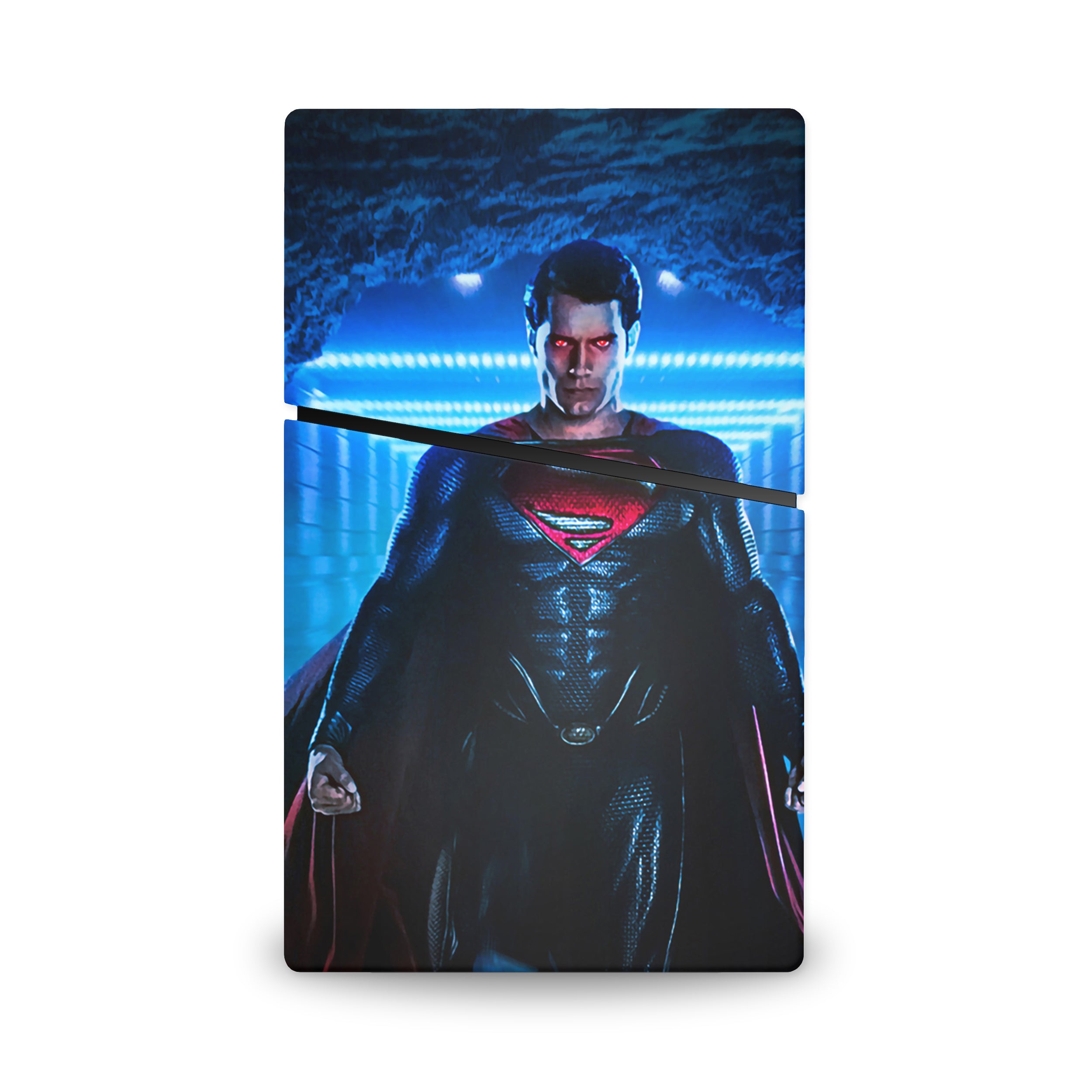 Hero of Steel v3 PS5 Slim Digital Skin - Comics-inspired design