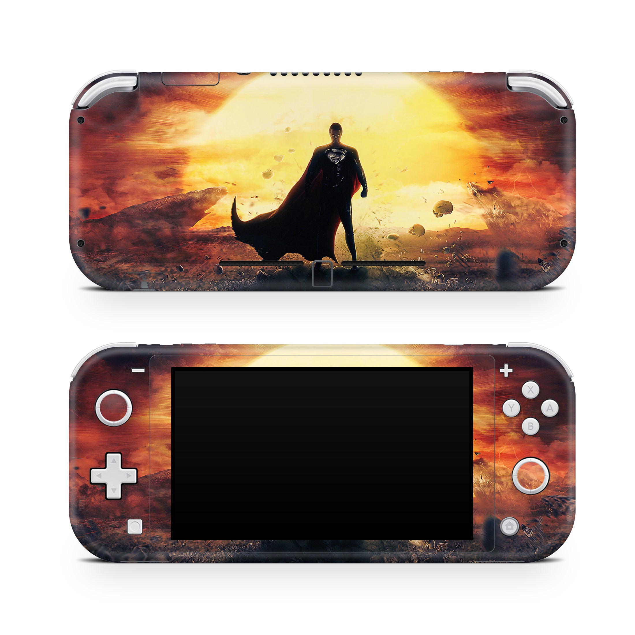 Hero of Steel v4 Nintendo Switch Lite Skin - Comics-inspired design