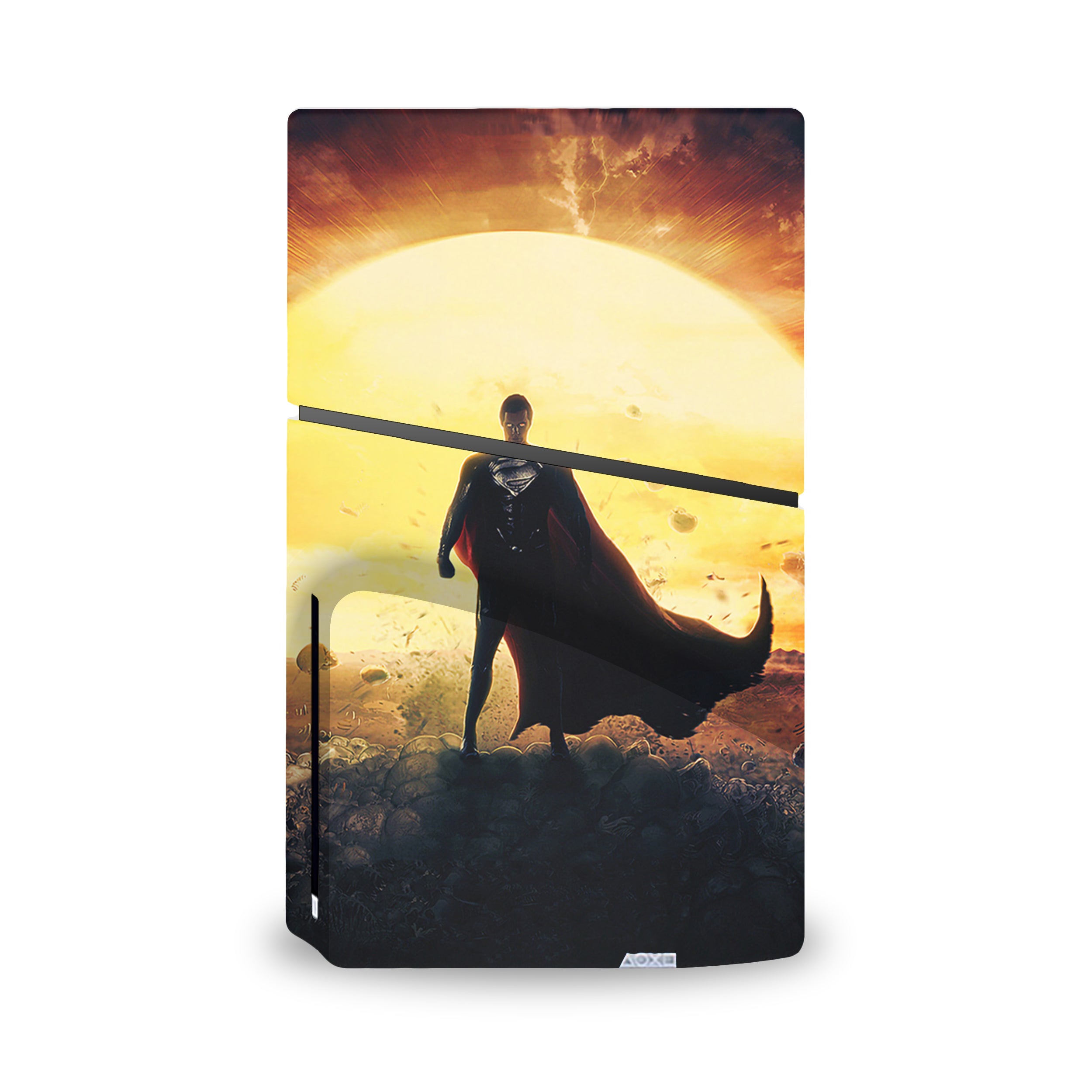 Hero of Steel v4 PS5 Slim Skin - Comics-inspired design