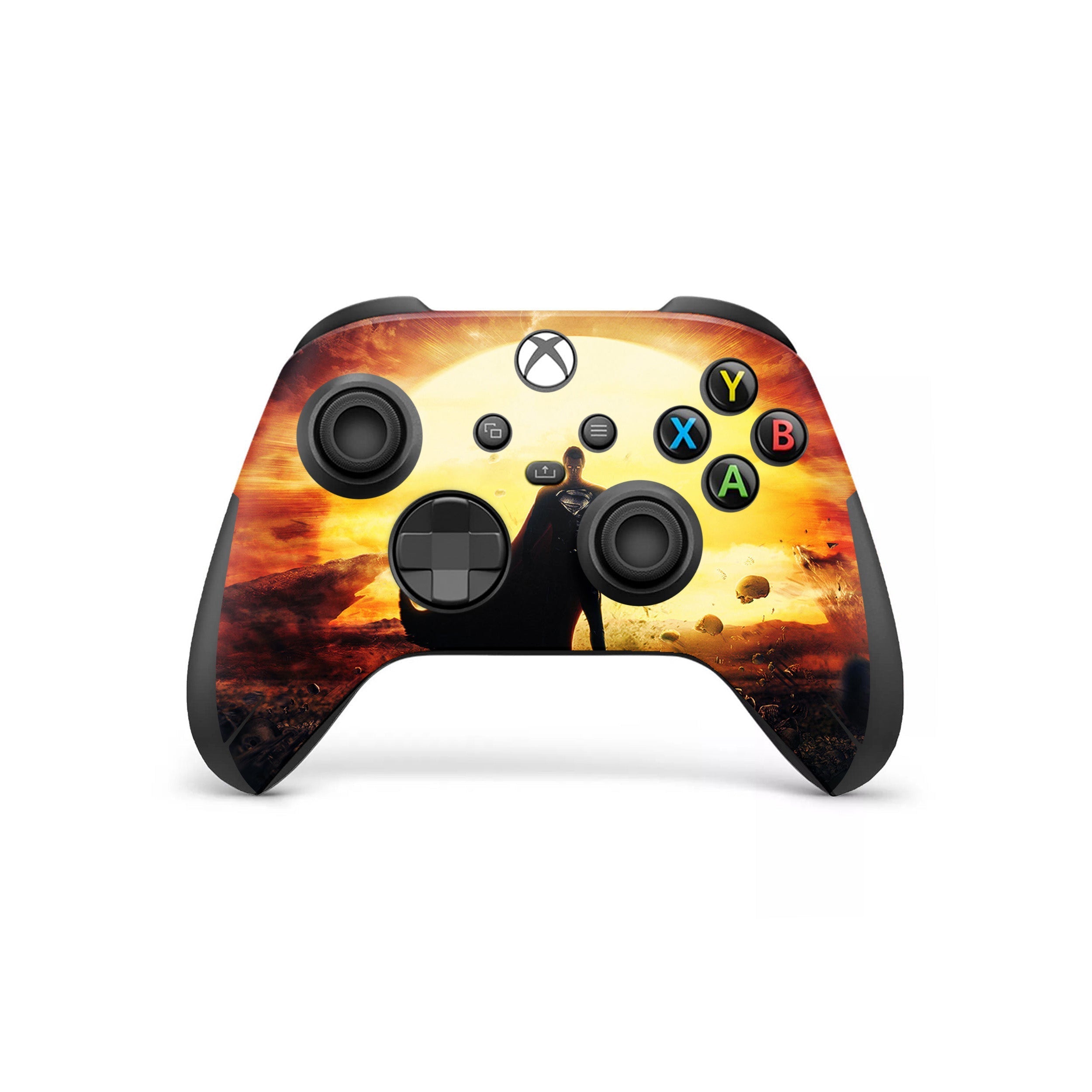 Hero of Steel v4 Xbox Series Controller Skin - Comics-inspired design