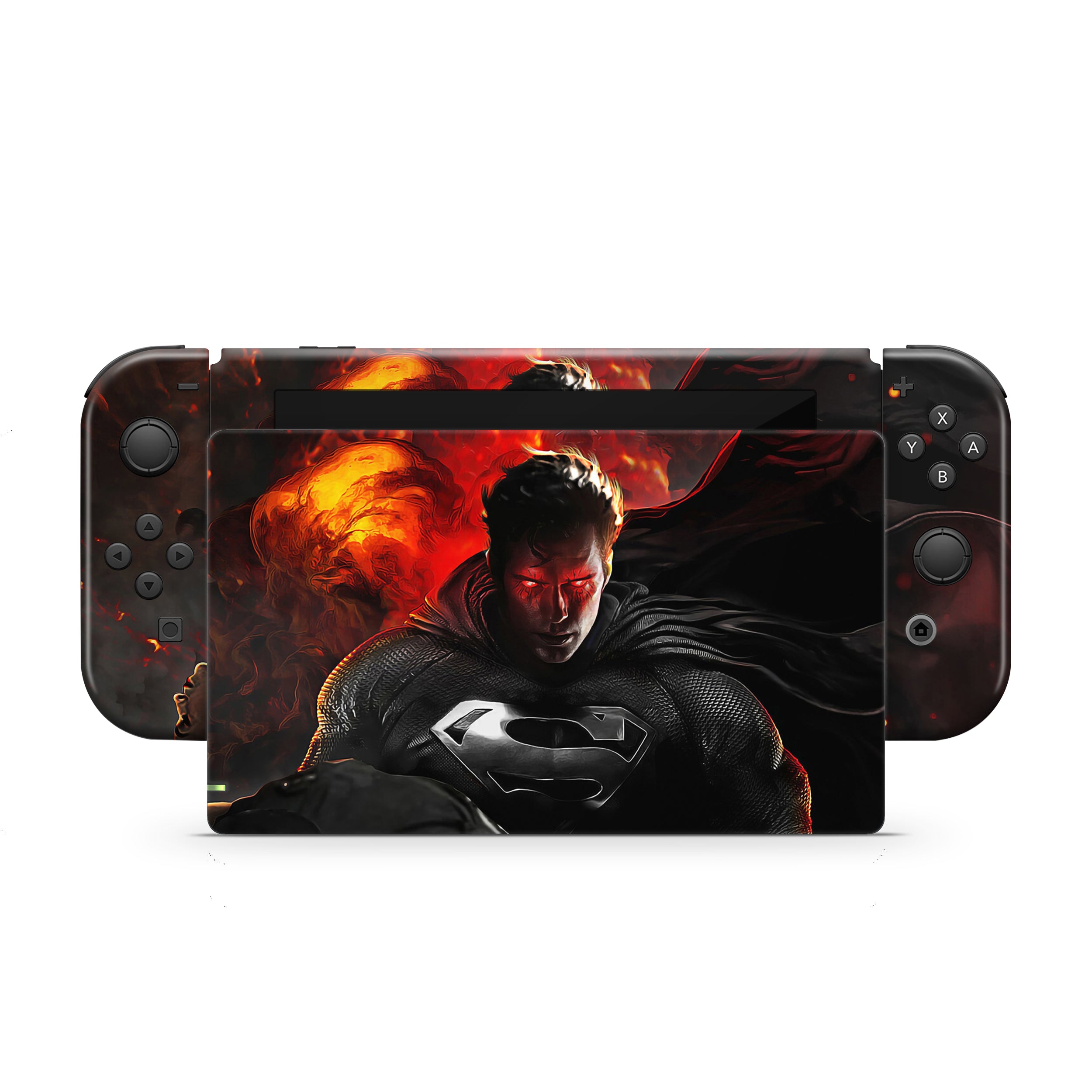 Hero of Steel v5 Nintendo Switch Skin - Comics-inspired design