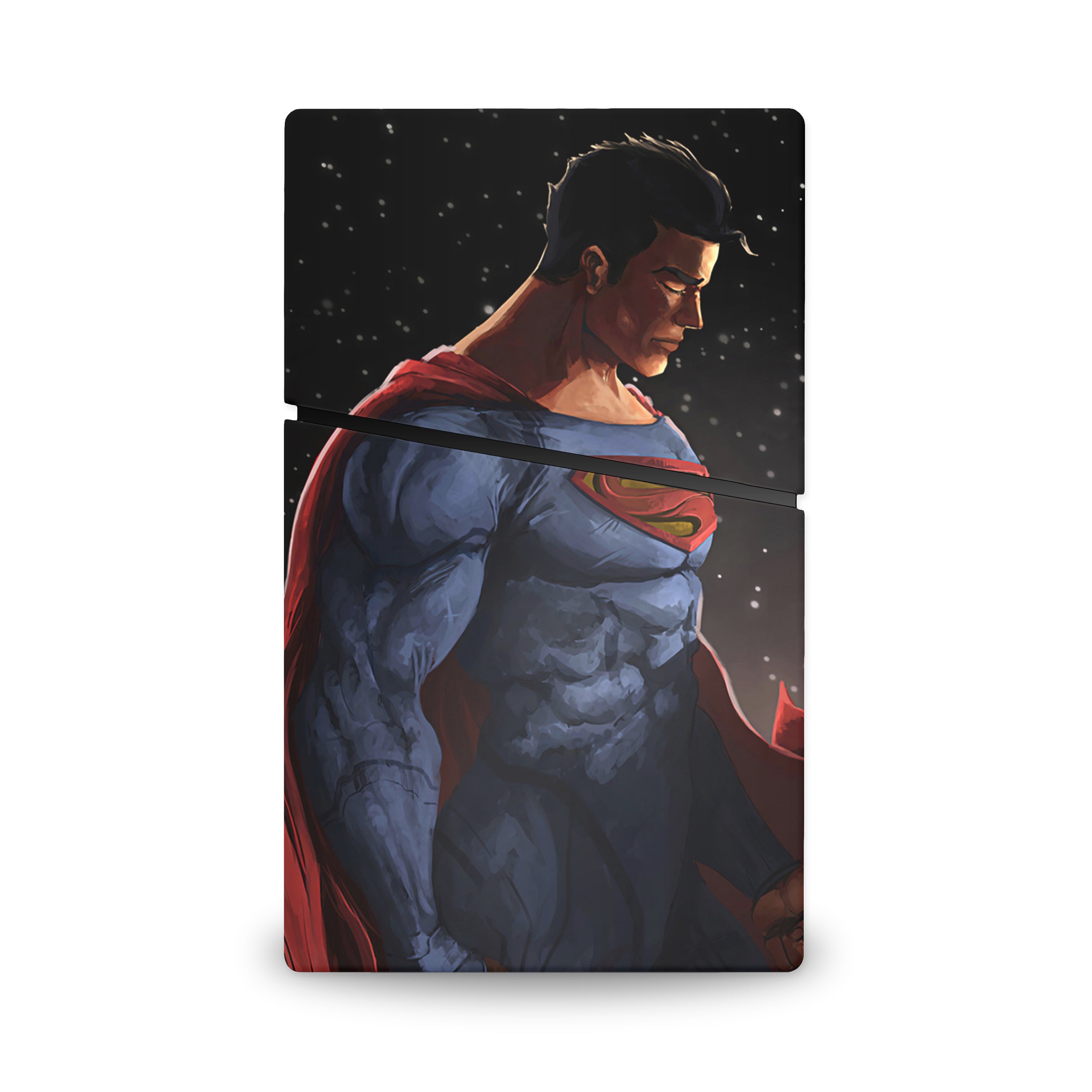 Hero of Steel v6 PS5 Slim Digital Skin - Comics-inspired design