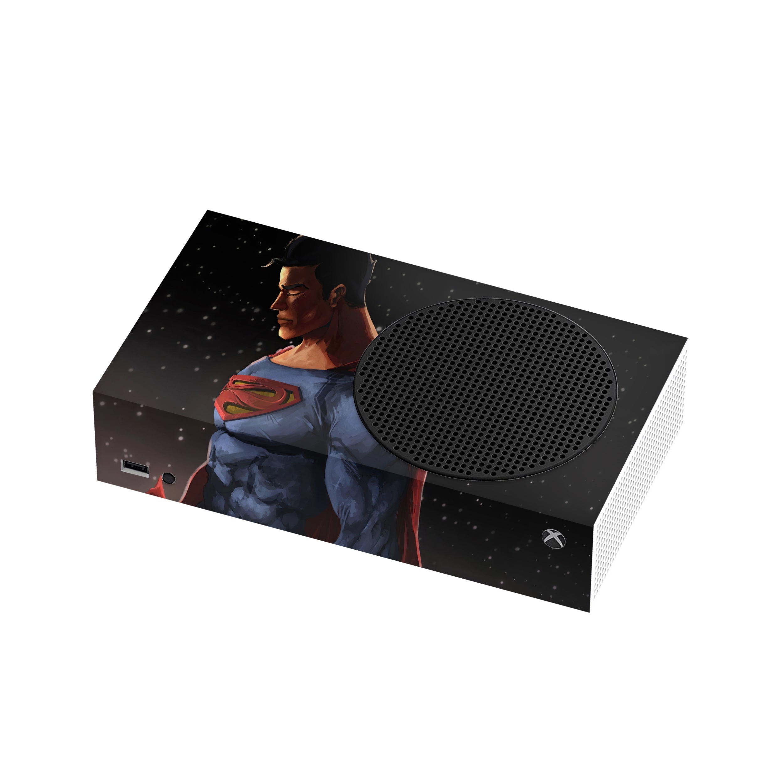 Hero of Steel v6 Xbox Series S Skin - Comics-inspired design