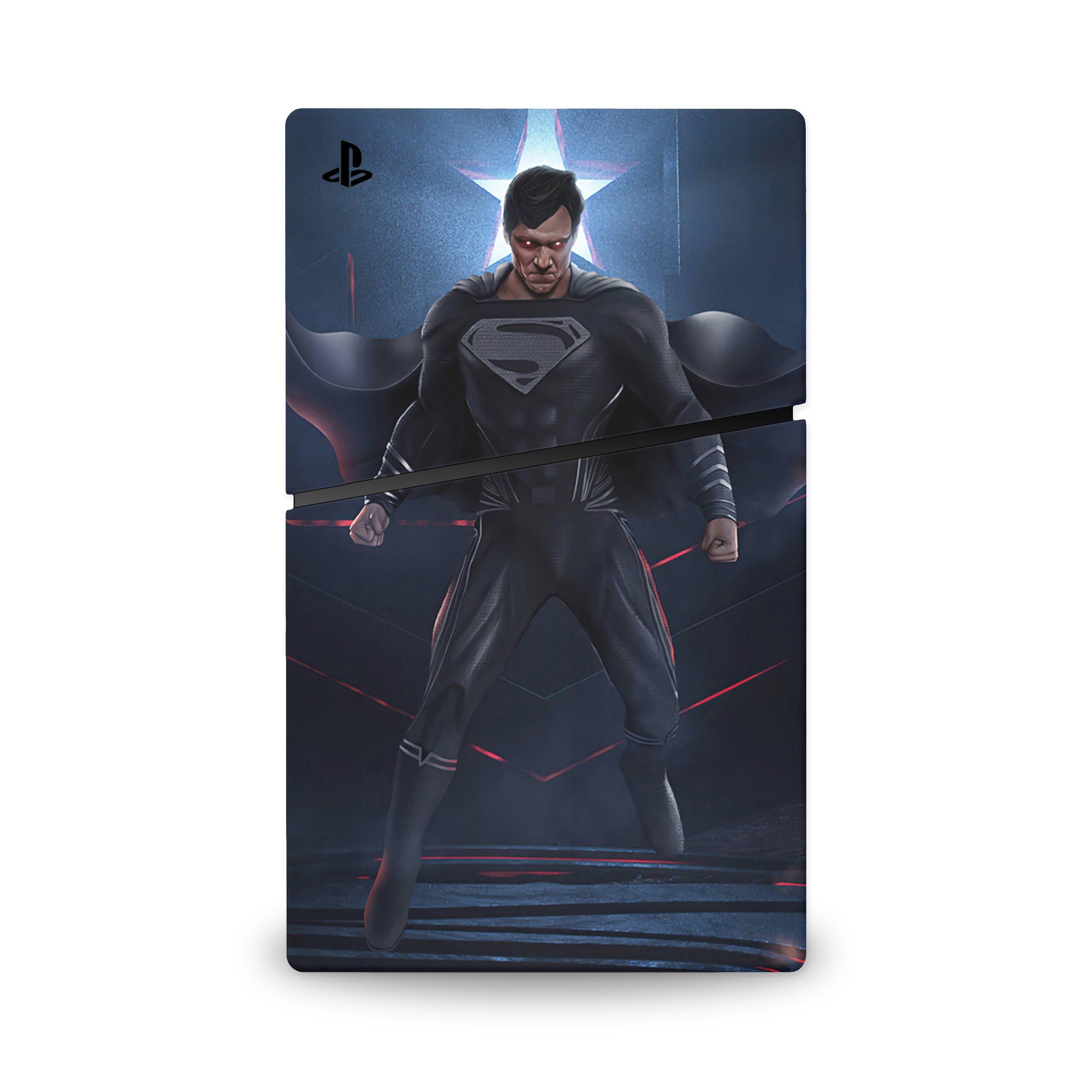Hero of Steel v7 PS5 Slim Skin - Comics-inspired design
