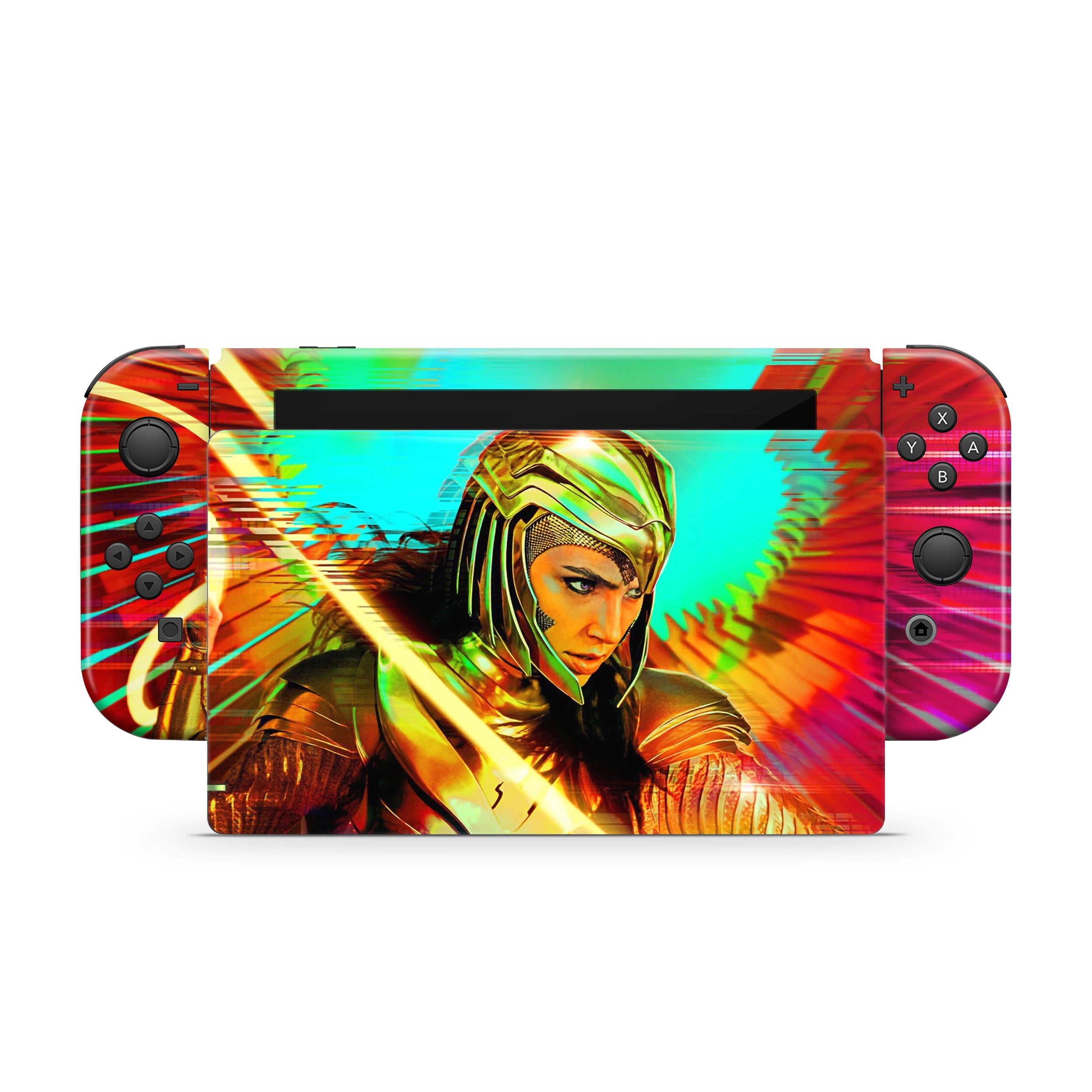 Amazon Goddess v6 Nintendo Switch Skin - Comics-inspired design