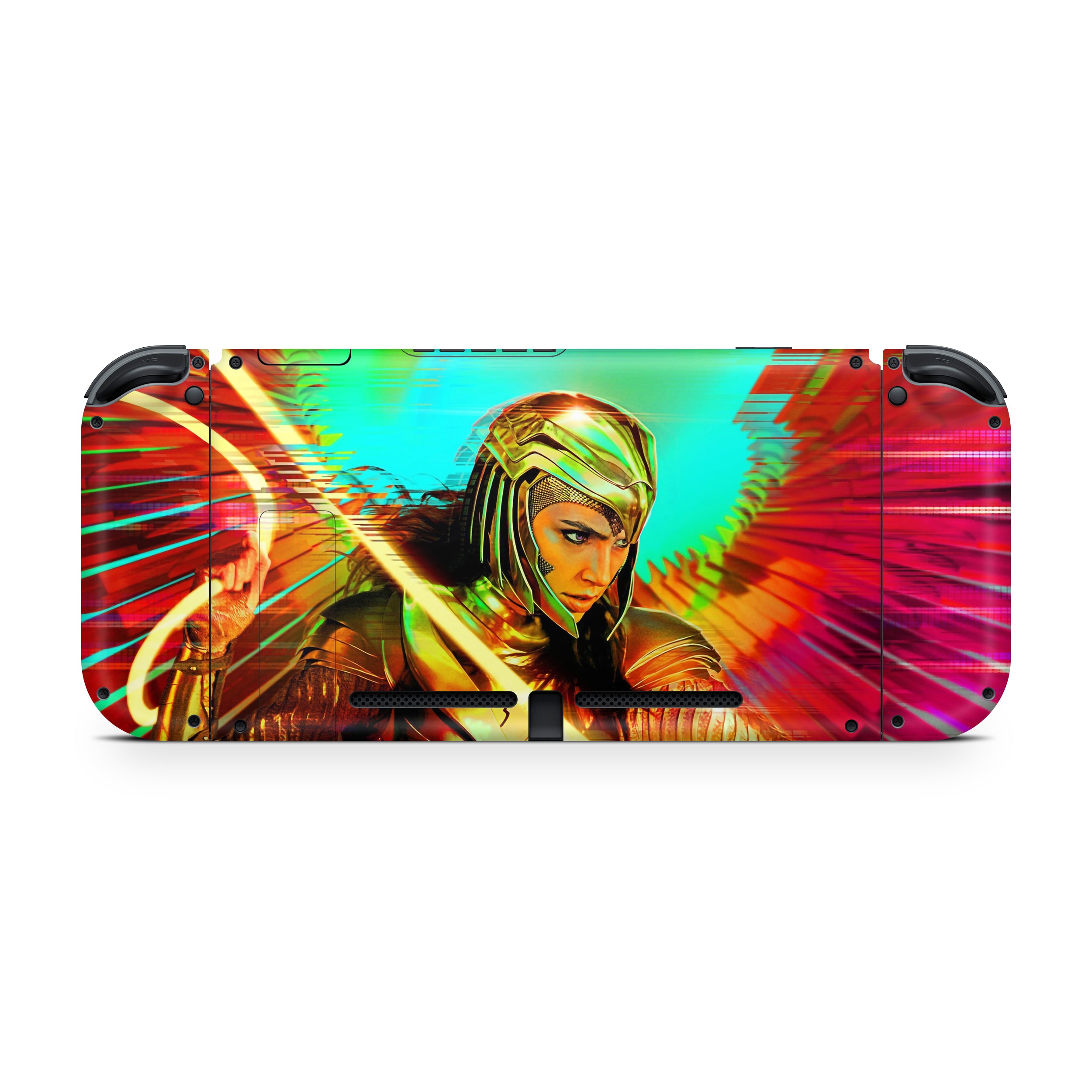 Amazon Goddess v6 Nintendo Switch OLED Skin - Comics-inspired design