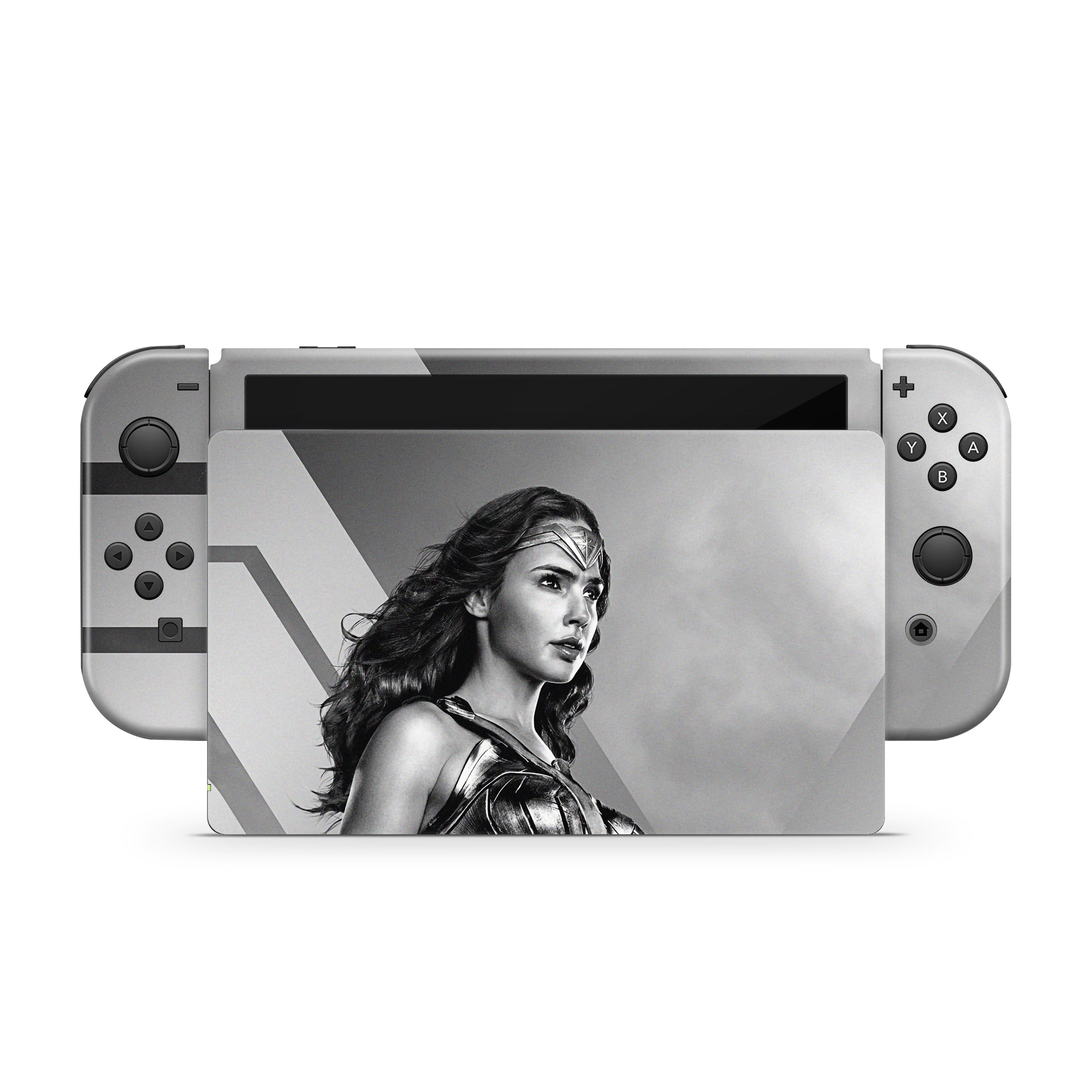 Amazon Goddess v7 Nintendo Switch OLED Skin - Comics-inspired design