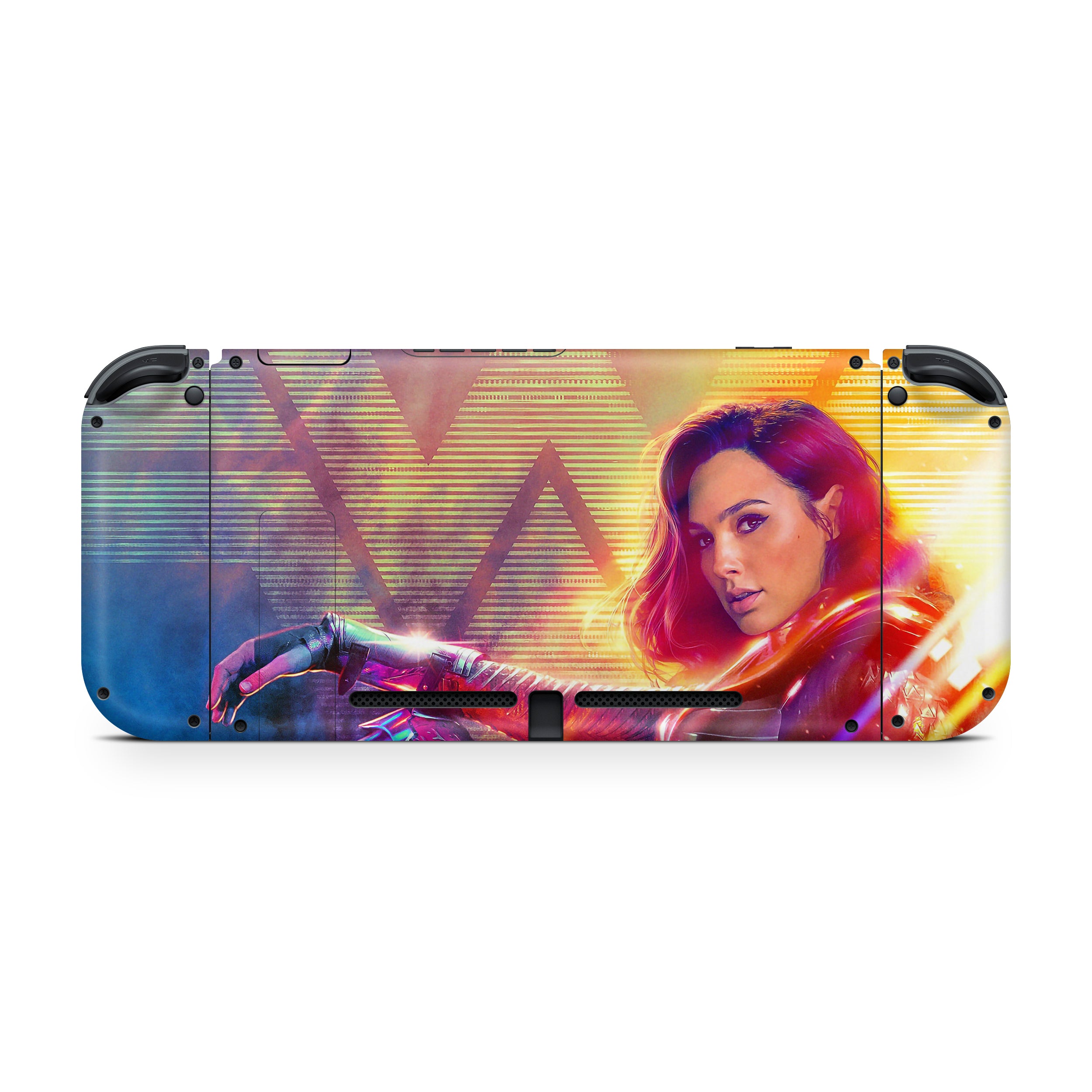 Amazon Goddess v9 Nintendo Switch Skin - Comics-inspired design