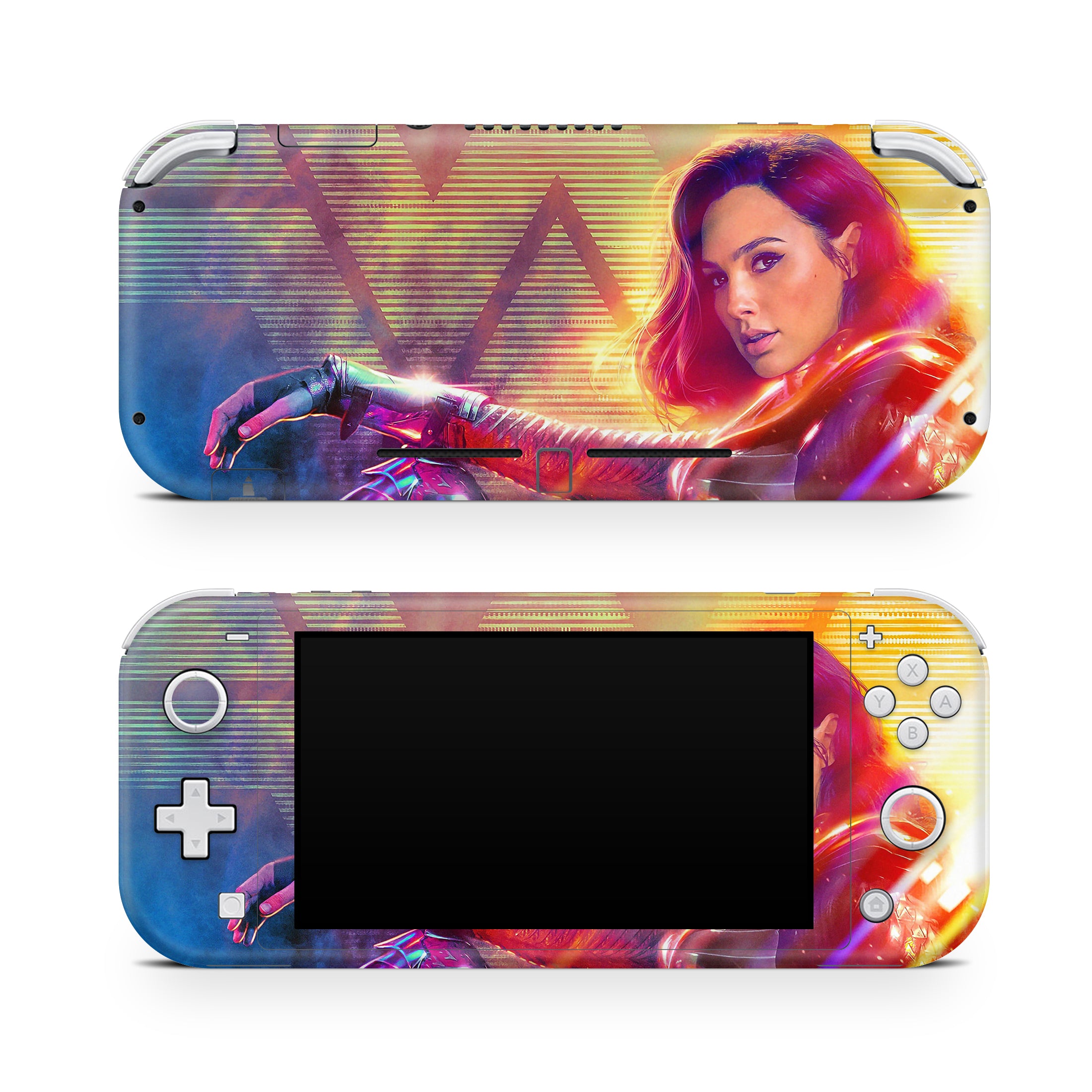 Amazon Goddess v9 Nintendo Switch Lite Skin - Comics-inspired design