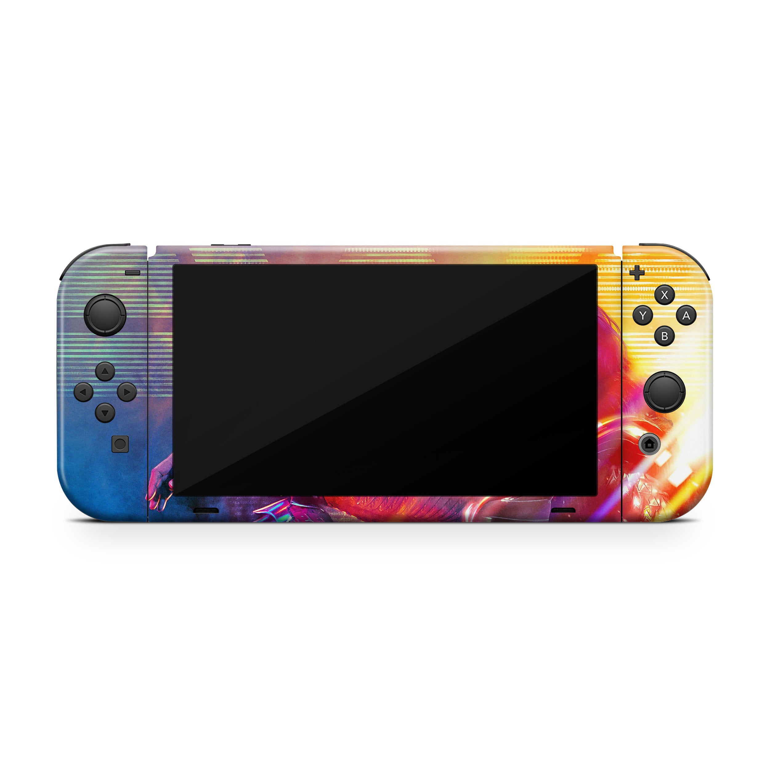 Amazon Goddess v9 Nintendo Switch OLED Skin - Comics-inspired design