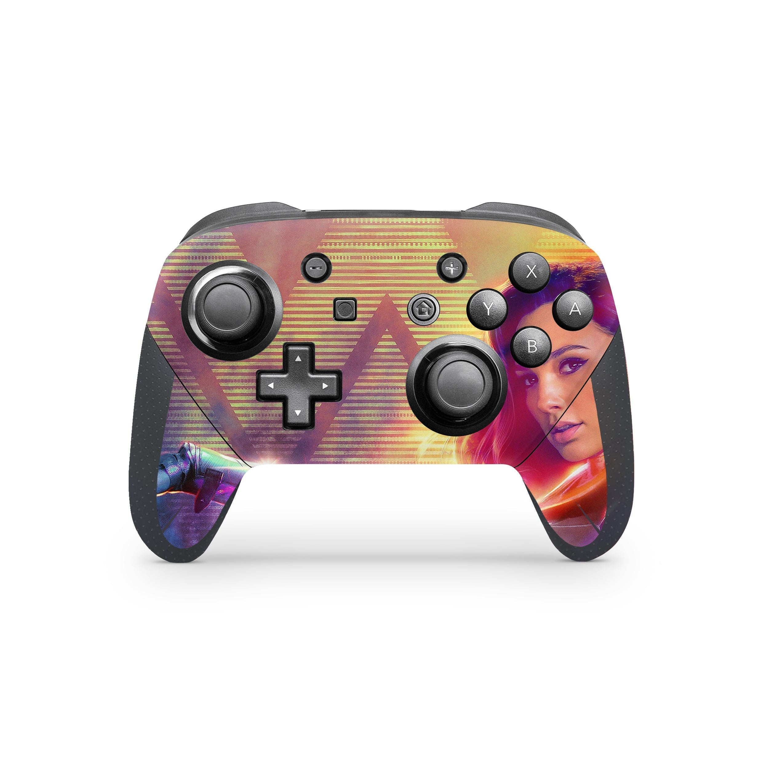 Amazon Goddess v9 Nintendo Switch Pro Controller Skin - Comics-inspired design