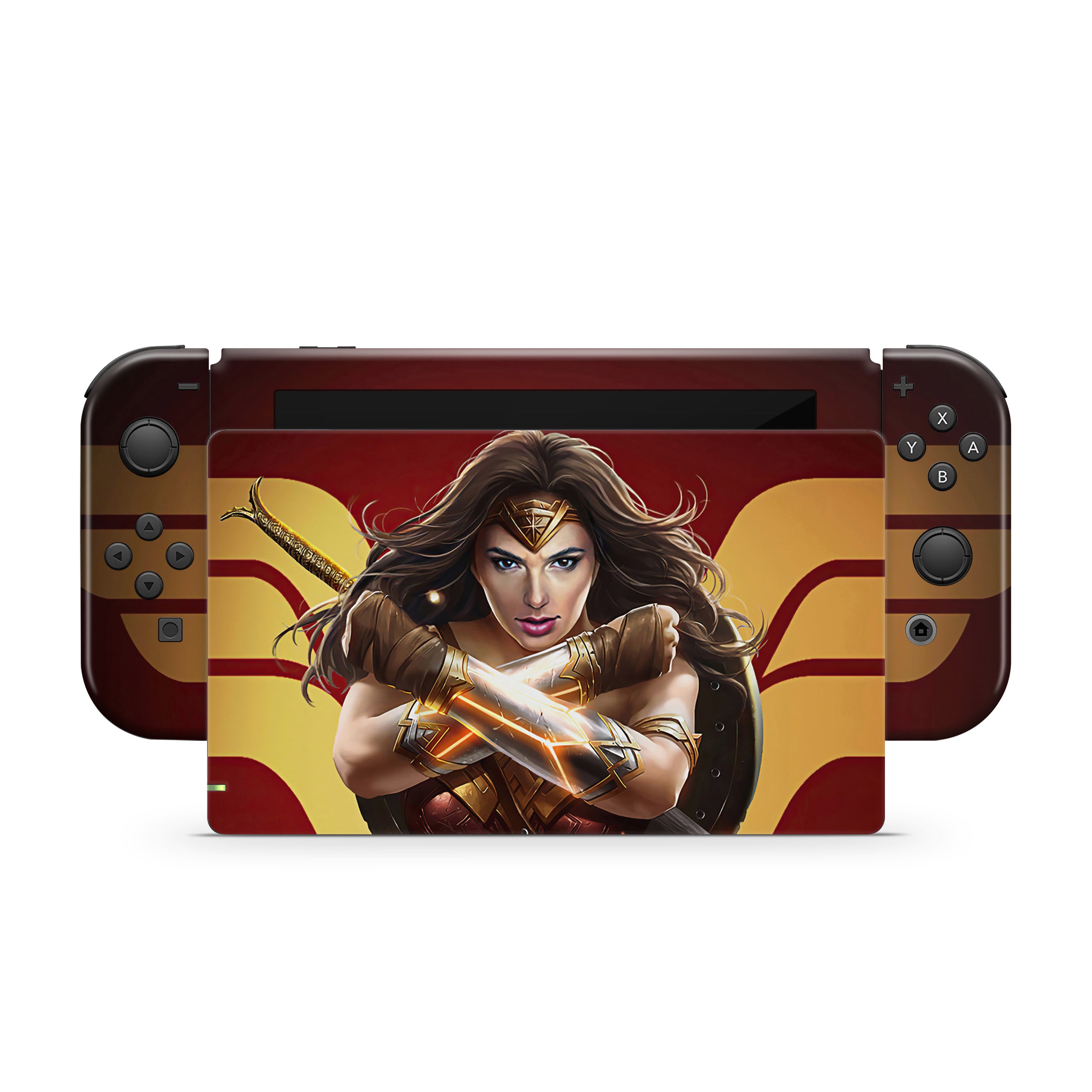 Amazon Goddess v10 Nintendo Switch Skin - Comics-inspired design