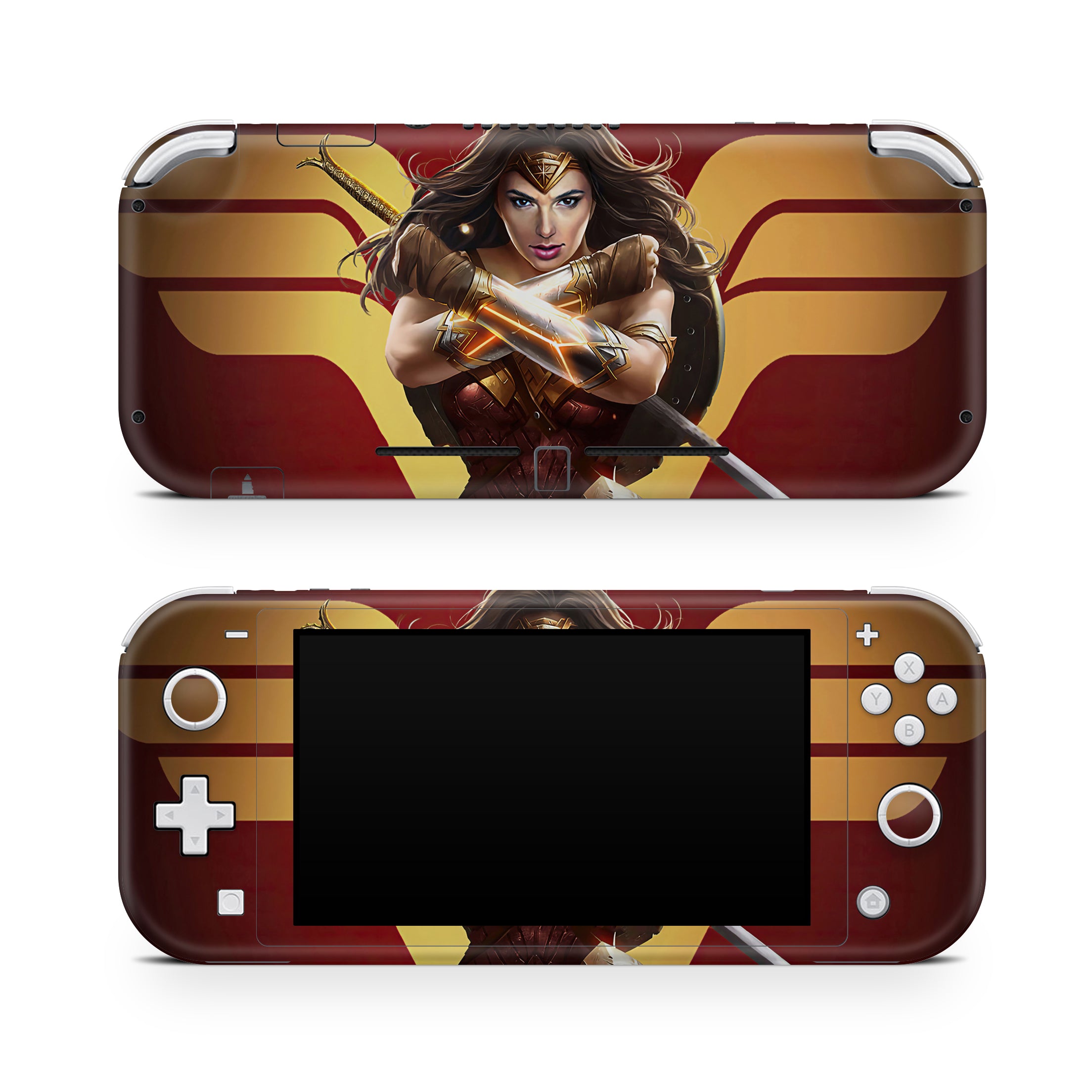Amazon Goddess v10 Nintendo Switch Lite Skin - Comics-inspired design