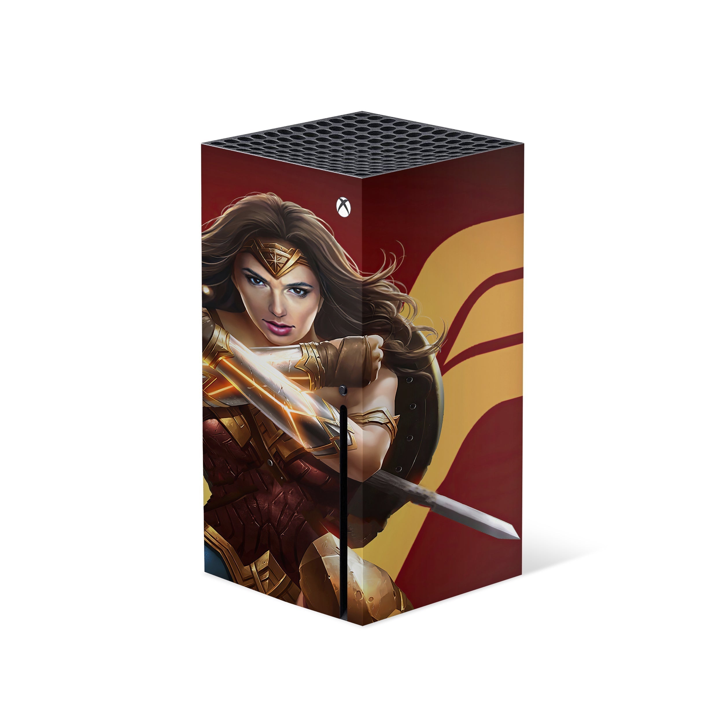 Amazon Goddess v10 Xbox Series X Skin - Comics-inspired design