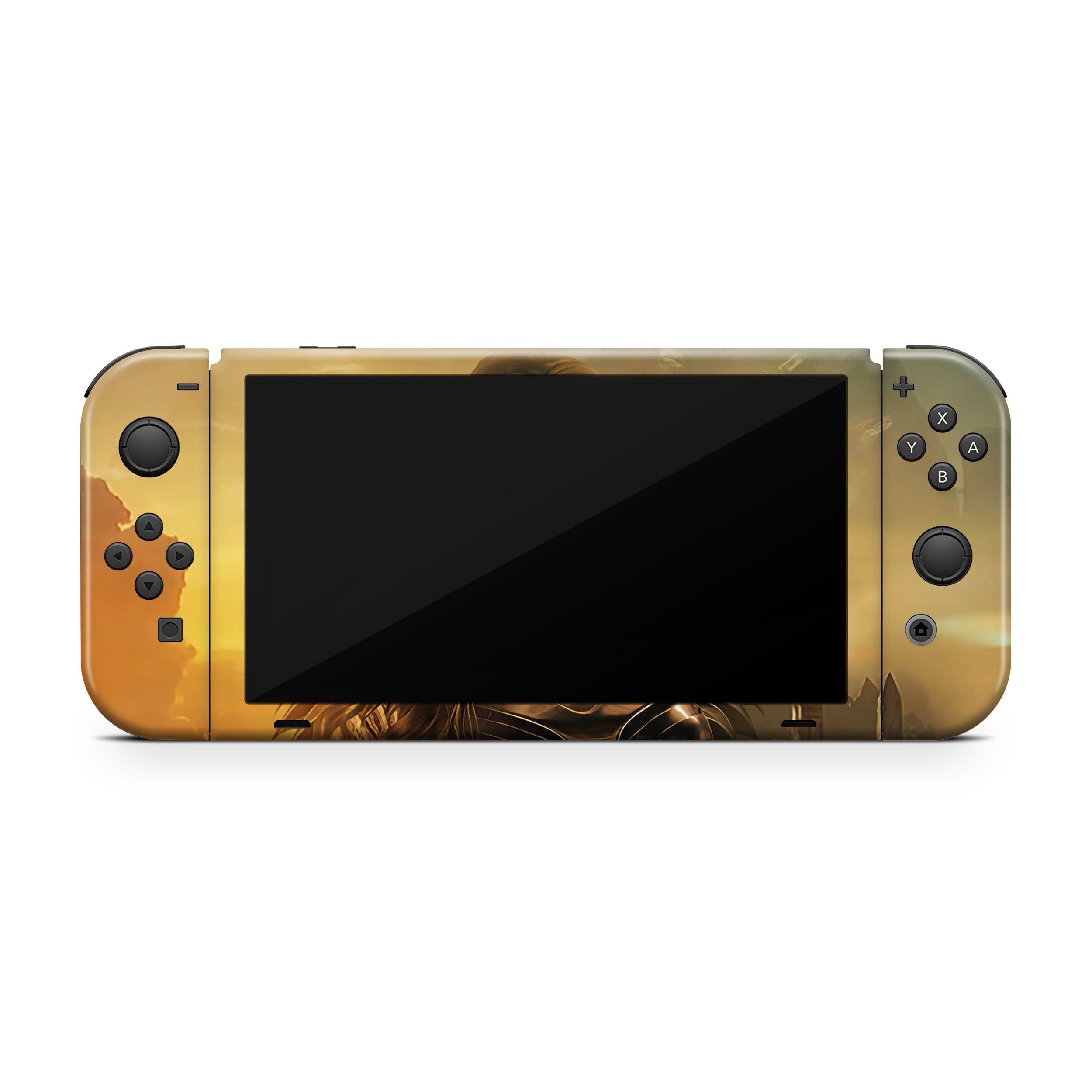 Amazon Goddess v11 Nintendo Switch OLED Skin - Comics-inspired design