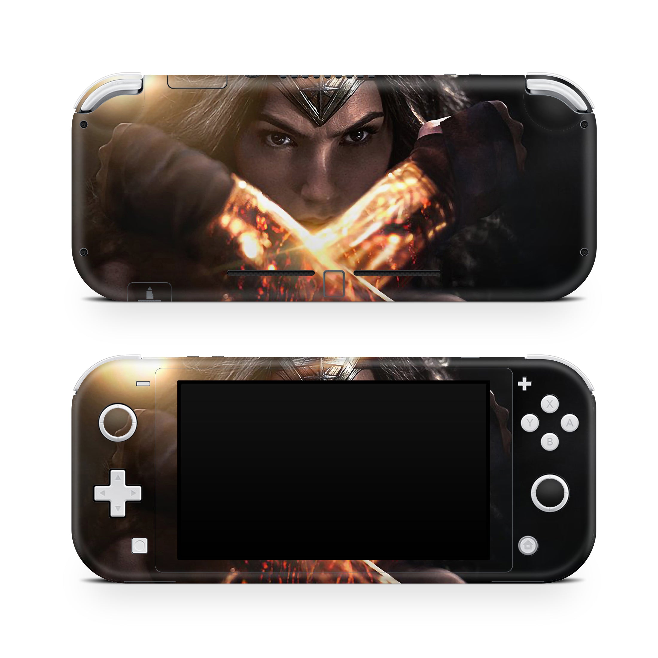 Amazon Goddess v13 Nintendo Switch Lite Skin - Comics-inspired design
