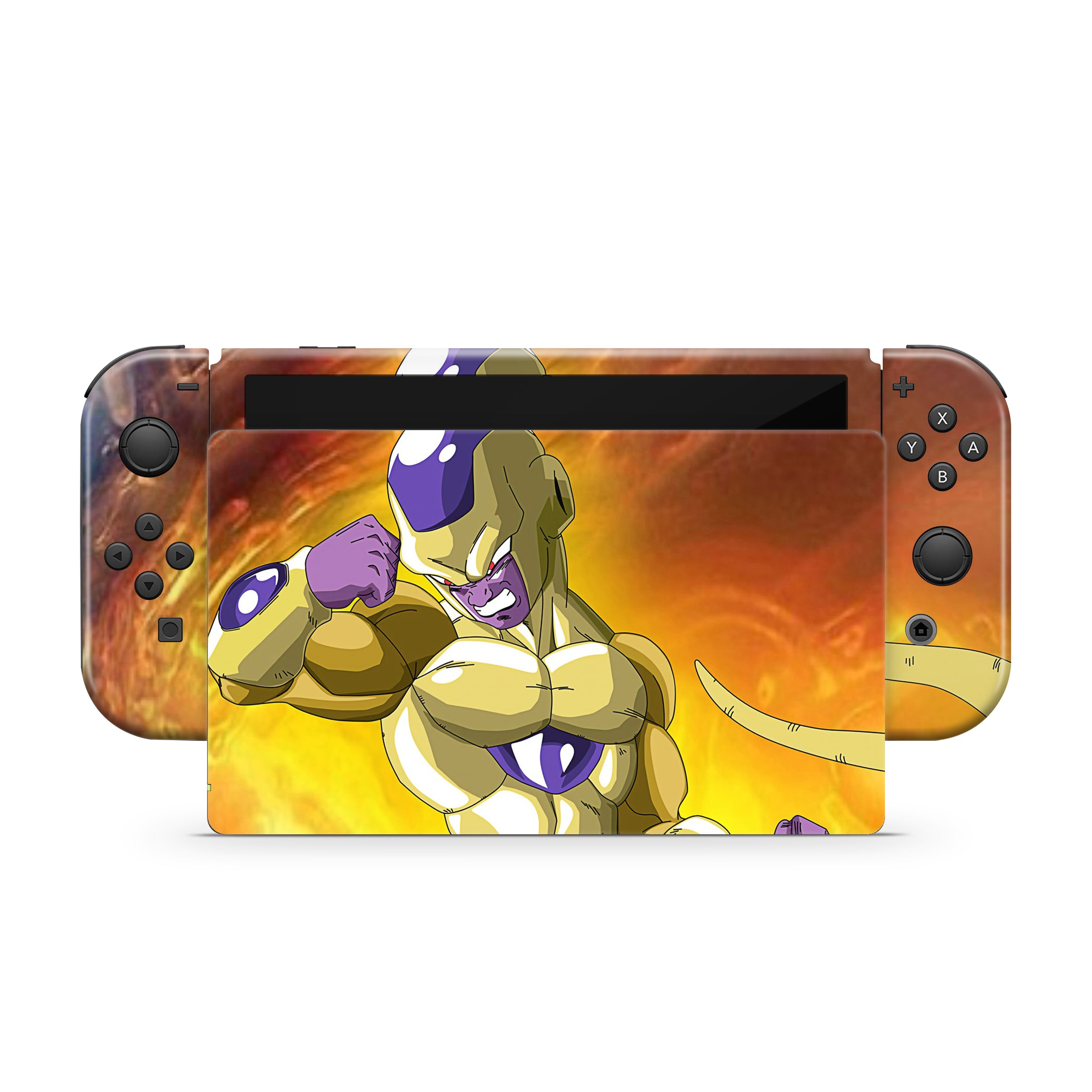 Frostborn Overlord v1 Nintendo Switch OLED Skin - Anime-inspired design