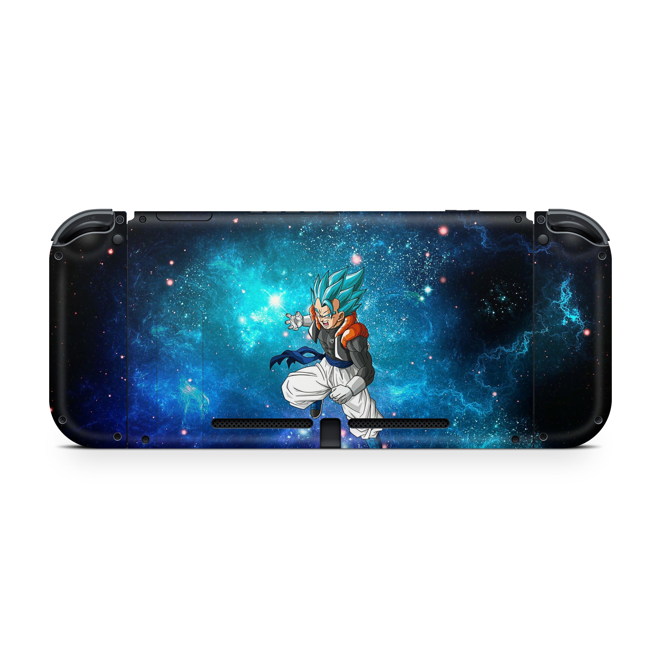 Fusion Warrior v2 Nintendo Switch OLED Skin - Anime-inspired design