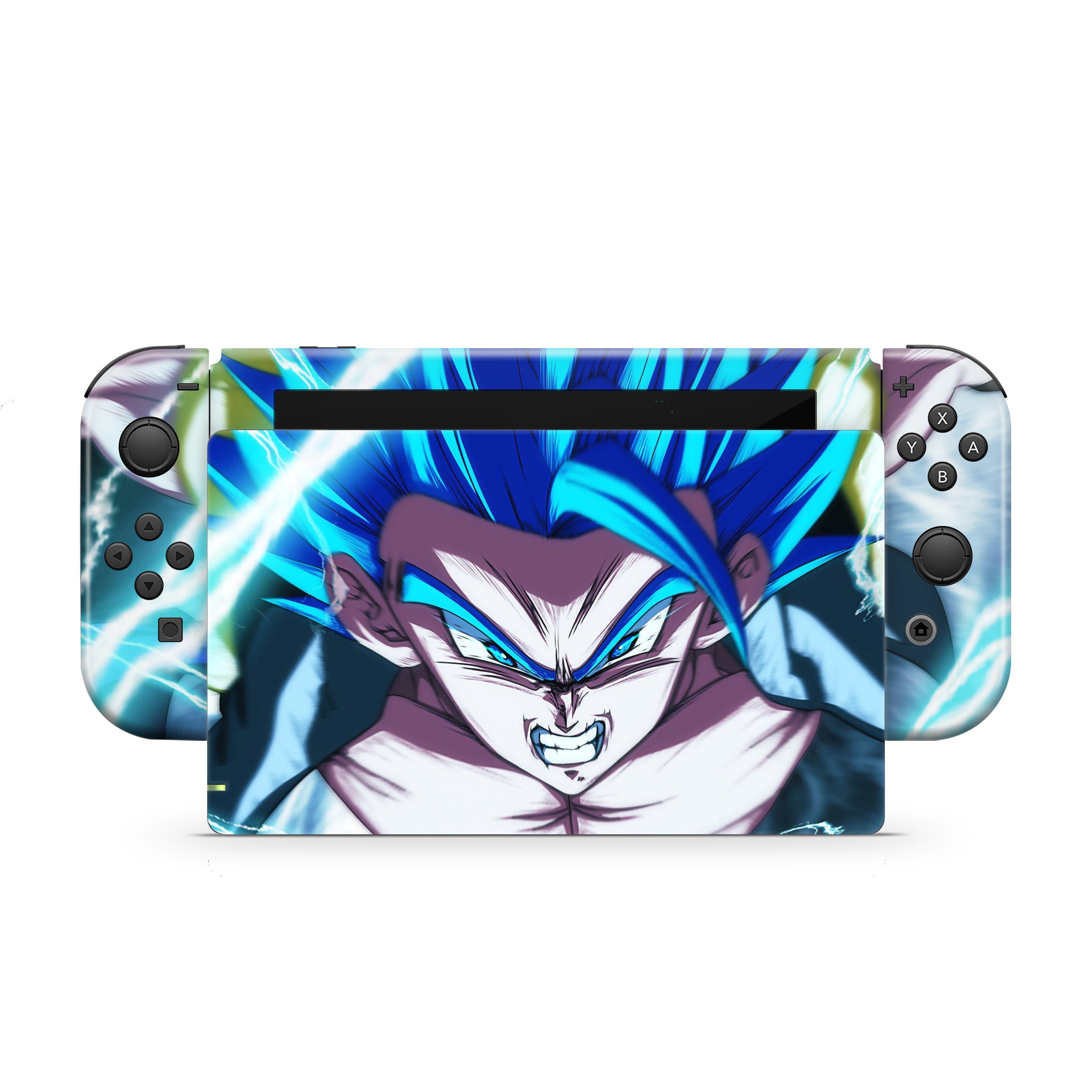 Fusion Warrior v3 Nintendo Switch Skin - Anime-inspired design