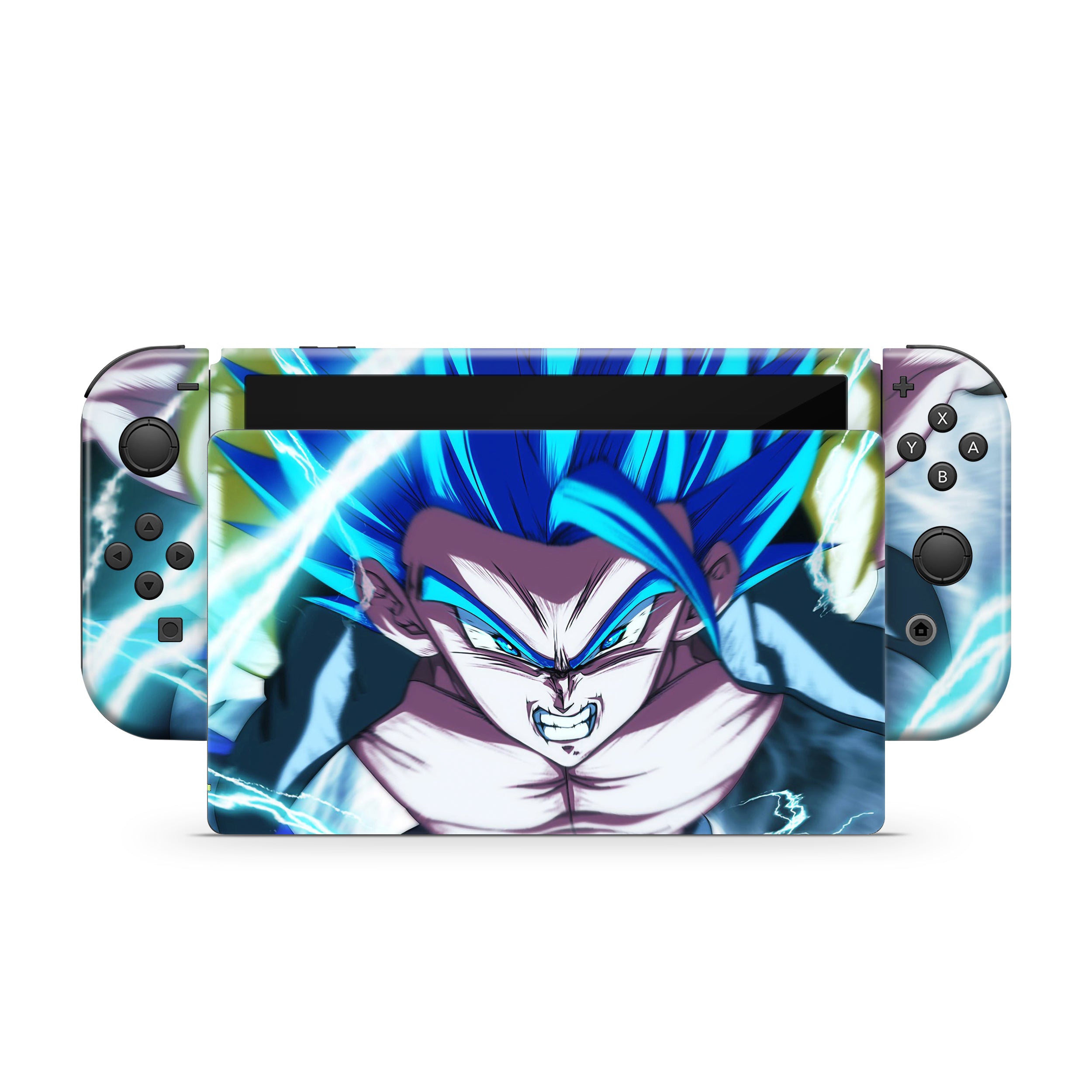 Fusion Warrior v3 Nintendo Switch OLED Skin - Anime-inspired design