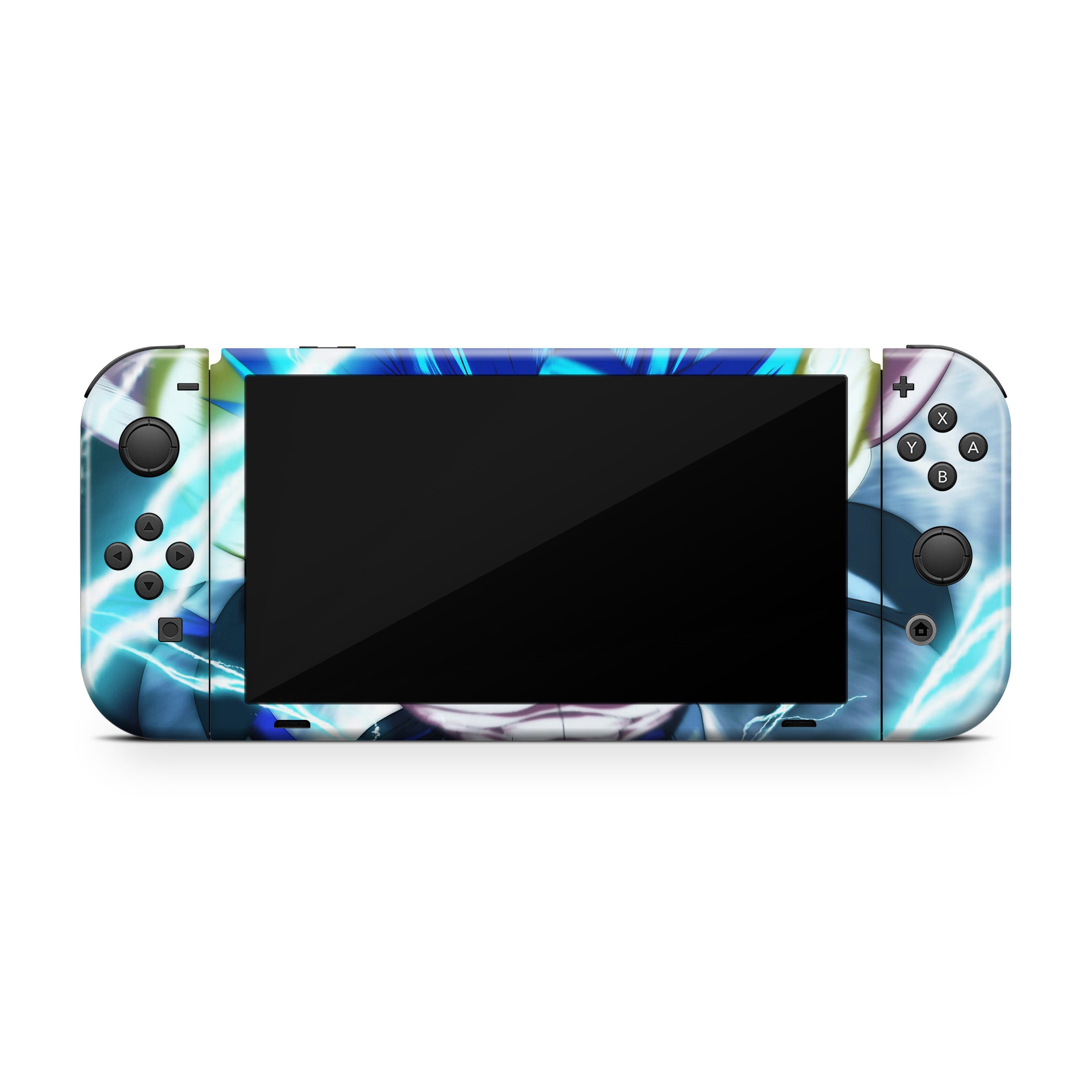 Fusion Warrior v3 Nintendo Switch OLED Skin - Anime-inspired design