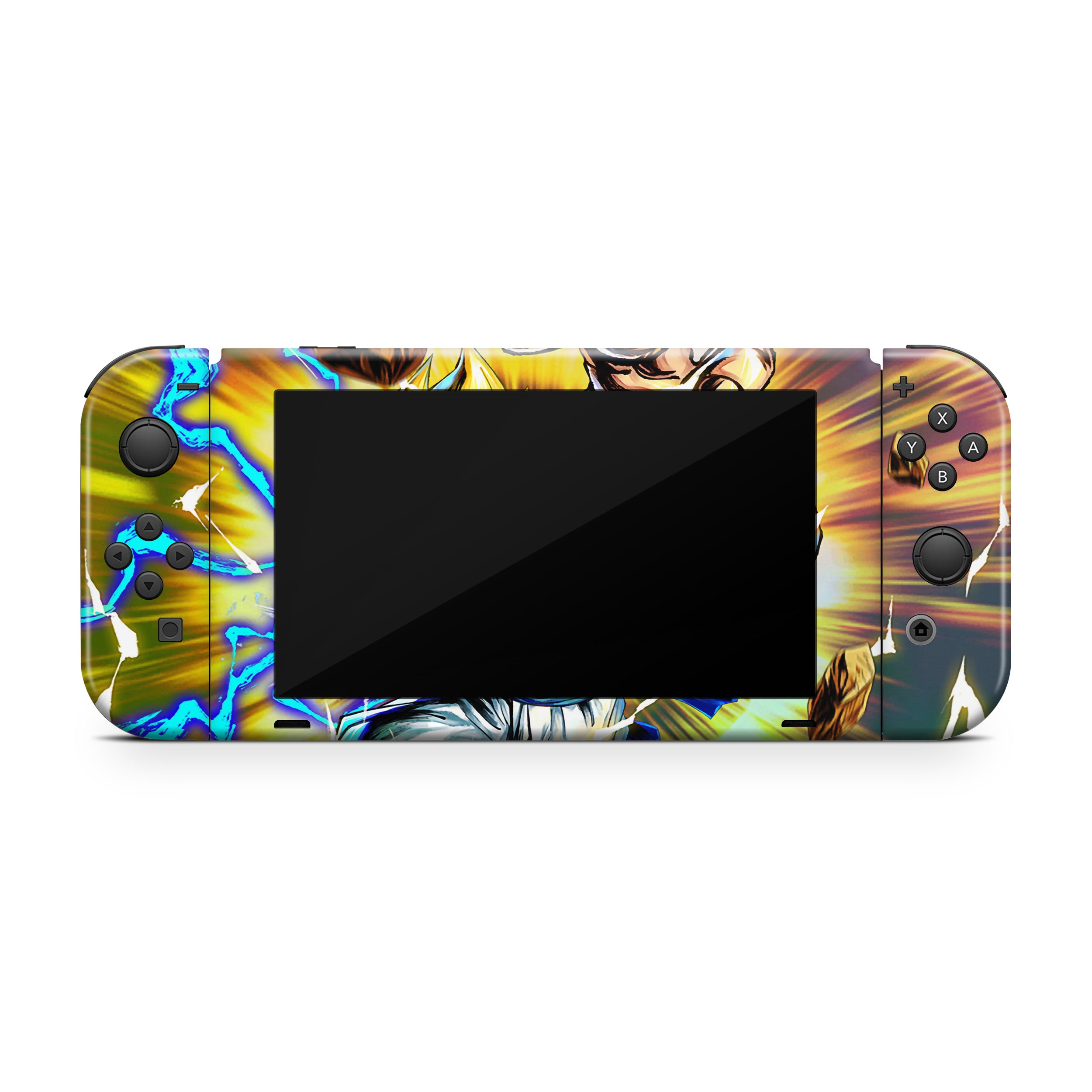 Fusion Warrior v4 Nintendo Switch Skin - Anime-inspired design