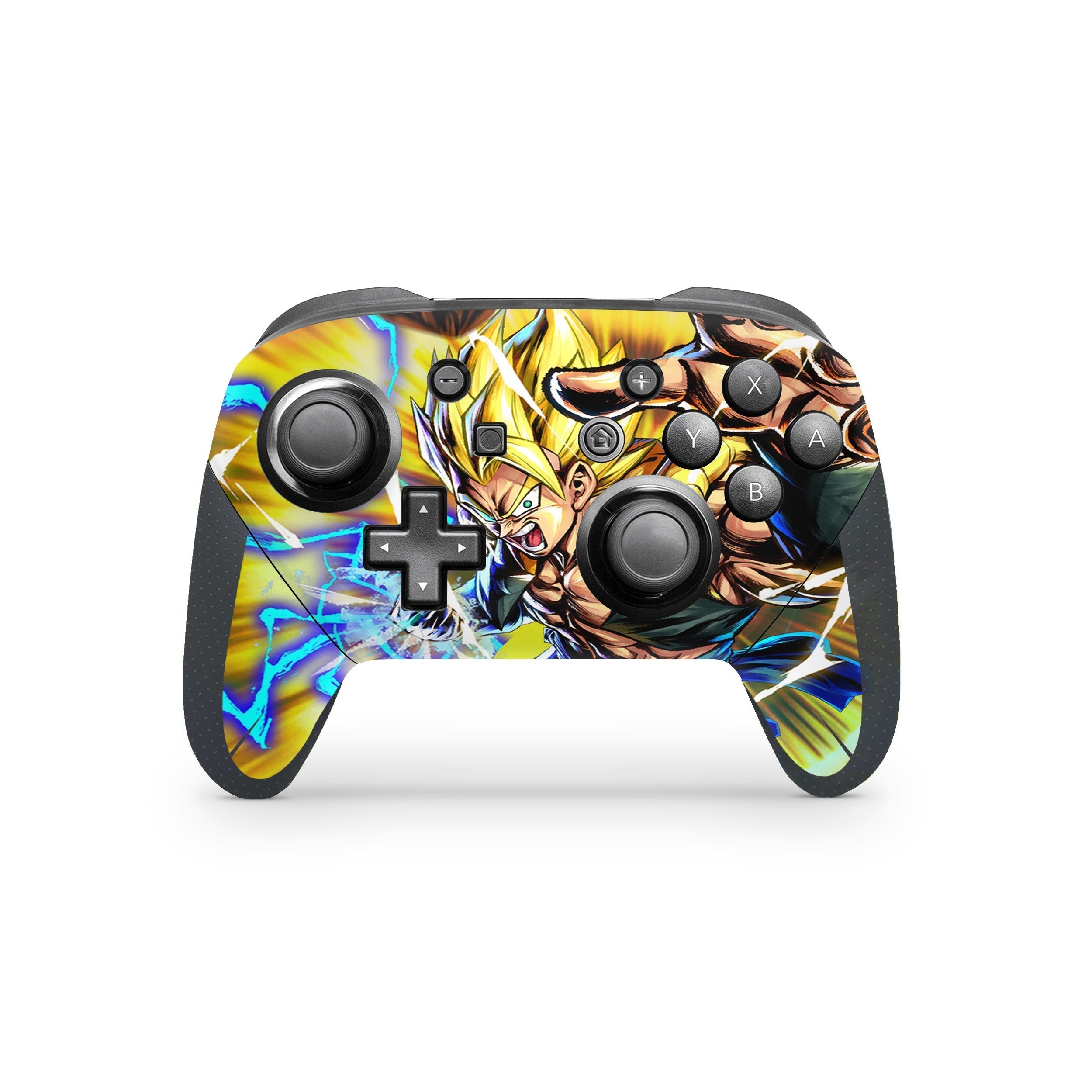Fusion Warrior v4 Nintendo Switch Pro Controller Skin - Anime-inspired design