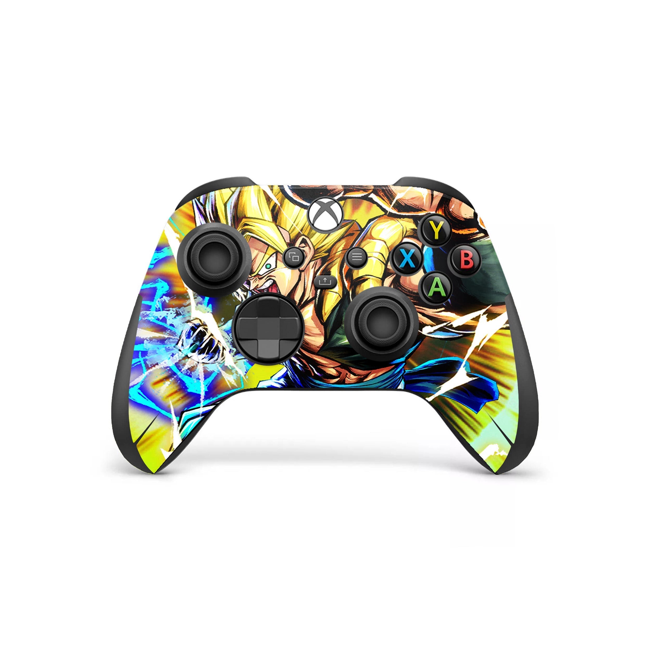 Fusion Warrior v4 Xbox Series Controller Skin - Anime-inspired design