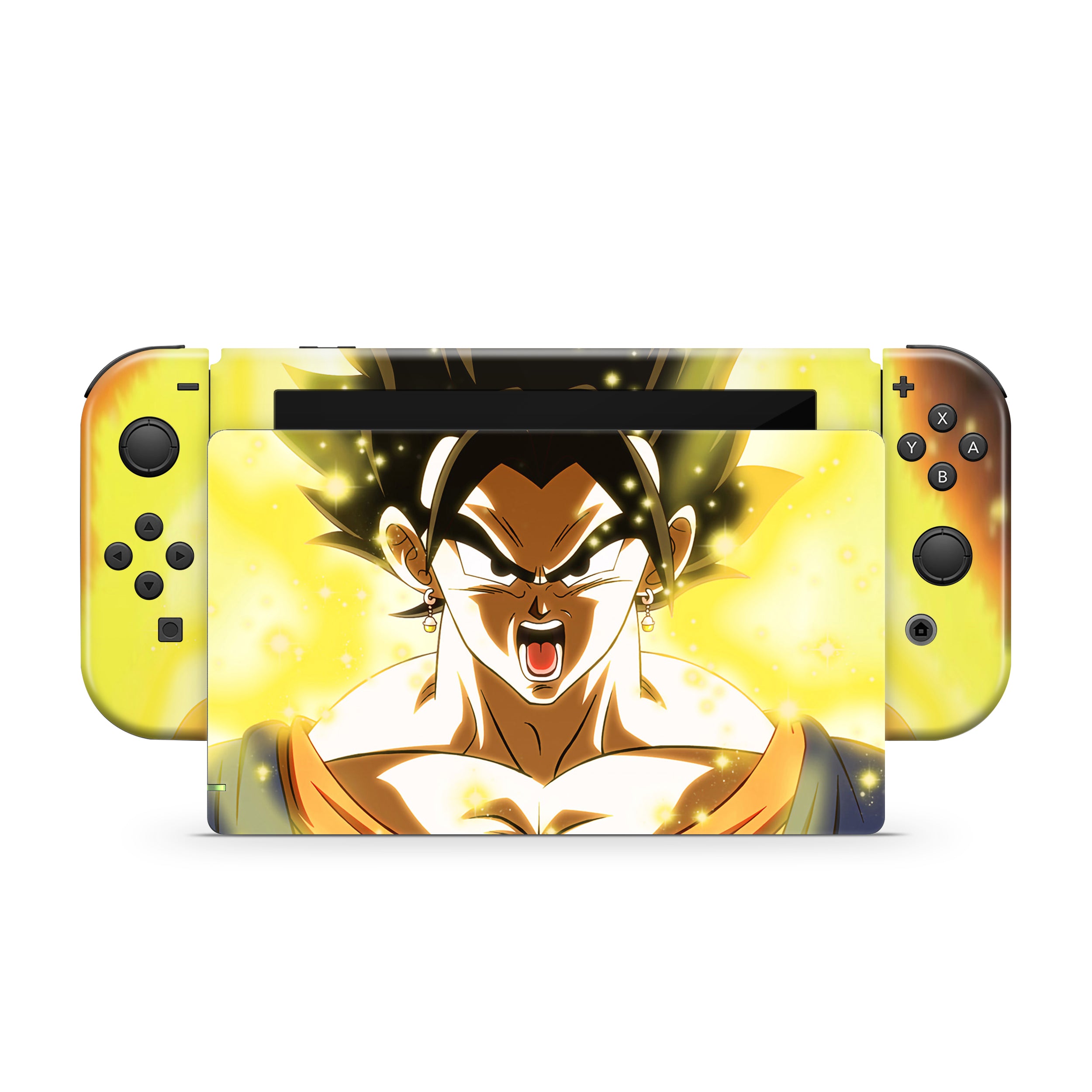 Fusion Warrior v5 Nintendo Switch Skin - Anime-inspired design