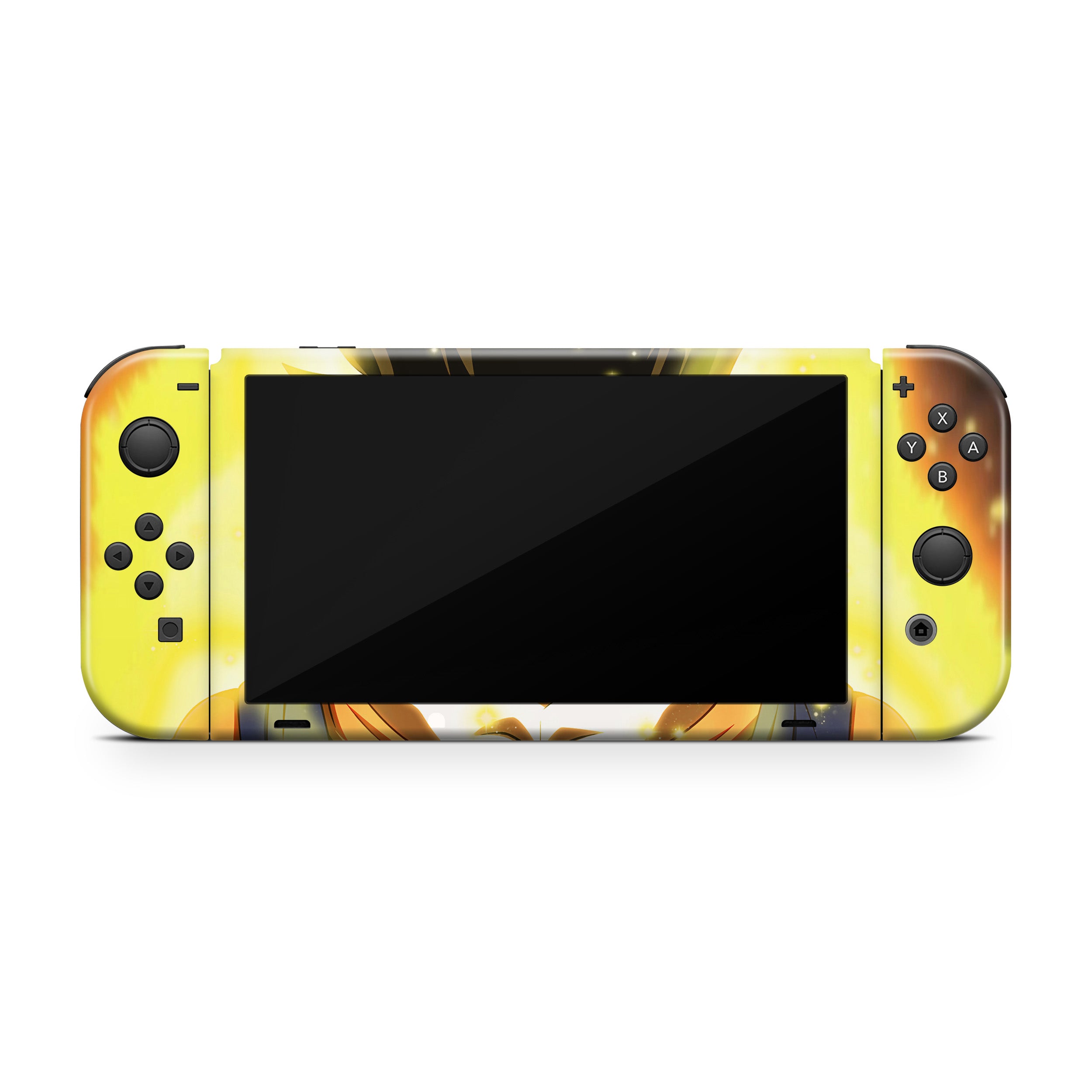 Fusion Warrior v5 Nintendo Switch OLED Skin - Anime-inspired design