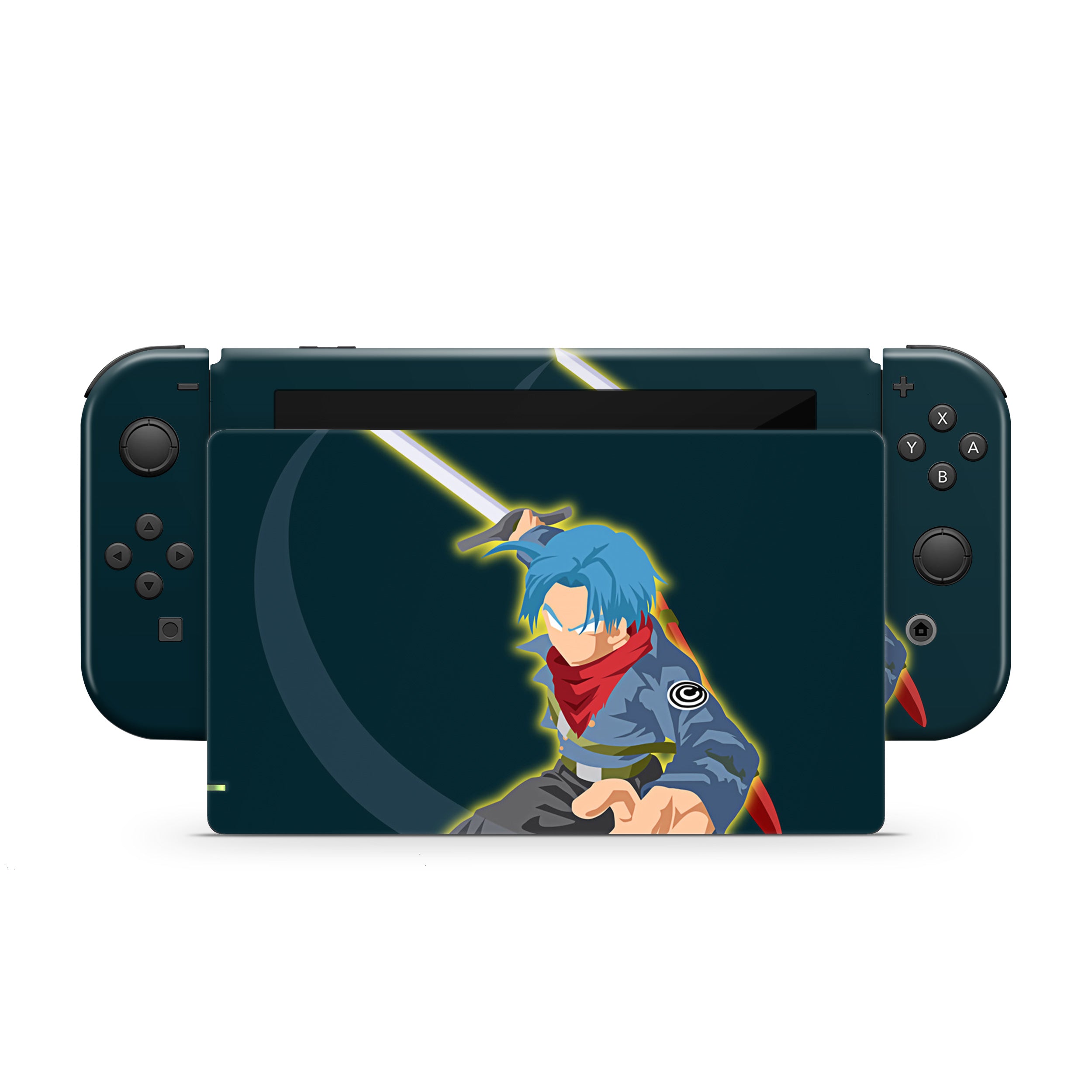 Time Warrior v1 Nintendo Switch Skin - Anime-inspired design
