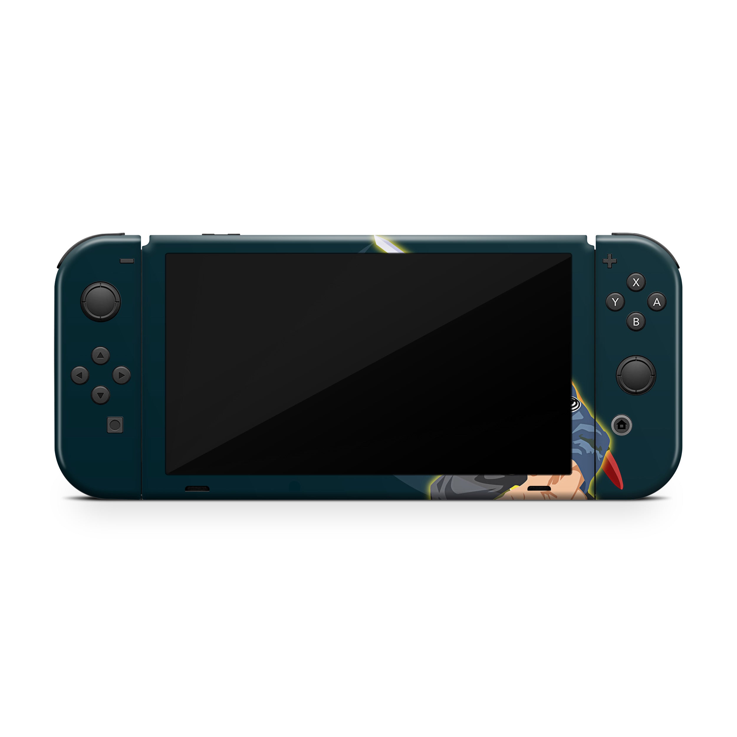 Time Warrior v1 Nintendo Switch OLED Skin - Anime-inspired design
