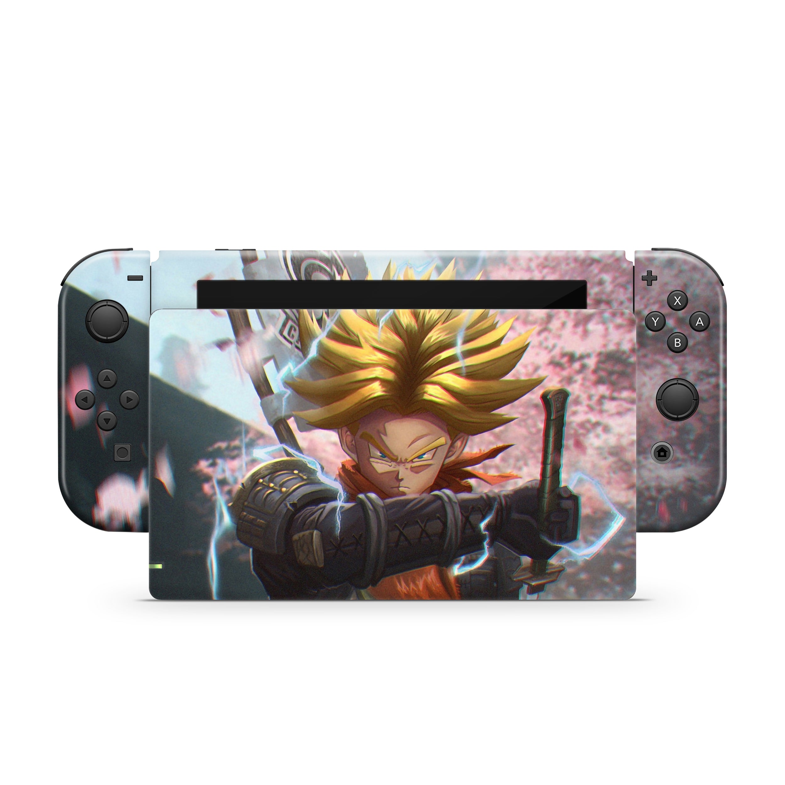 Time Warrior v2 Nintendo Switch Skin - Anime-inspired design