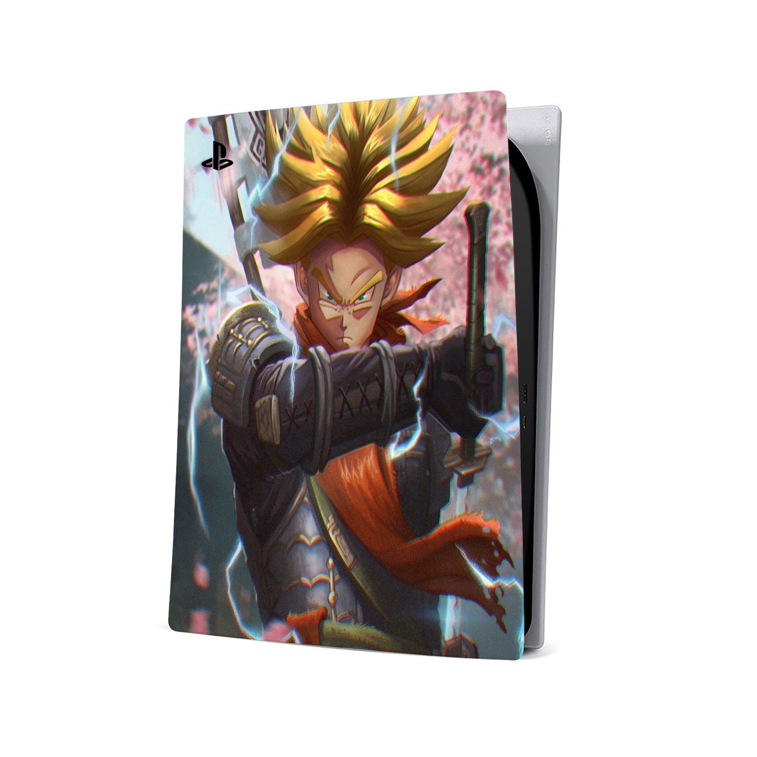 Time Warrior v2 PS5 Skin - Anime-inspired design