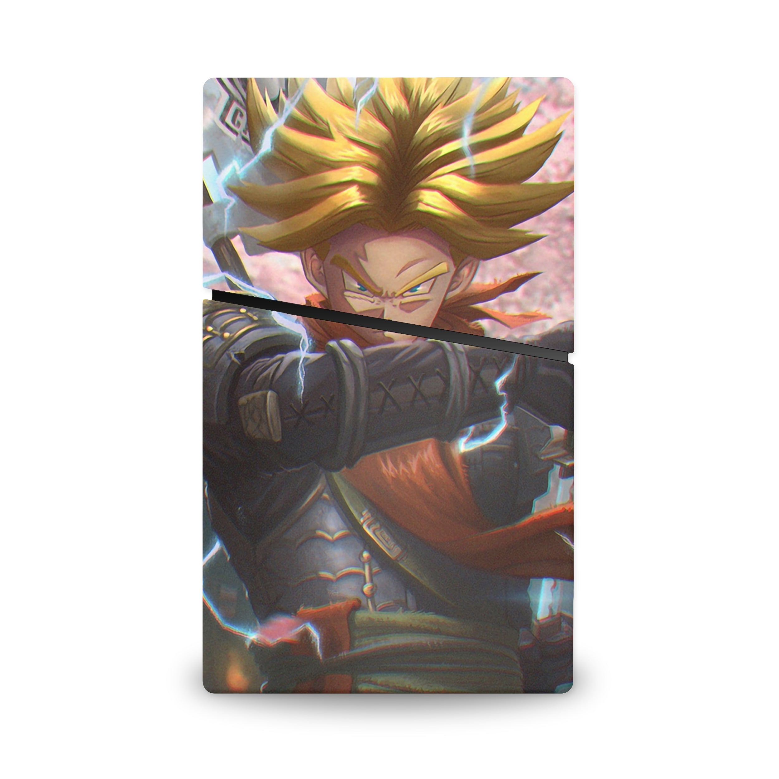 Time Warrior v2 PS5 Slim Digital Skin - Anime-inspired design