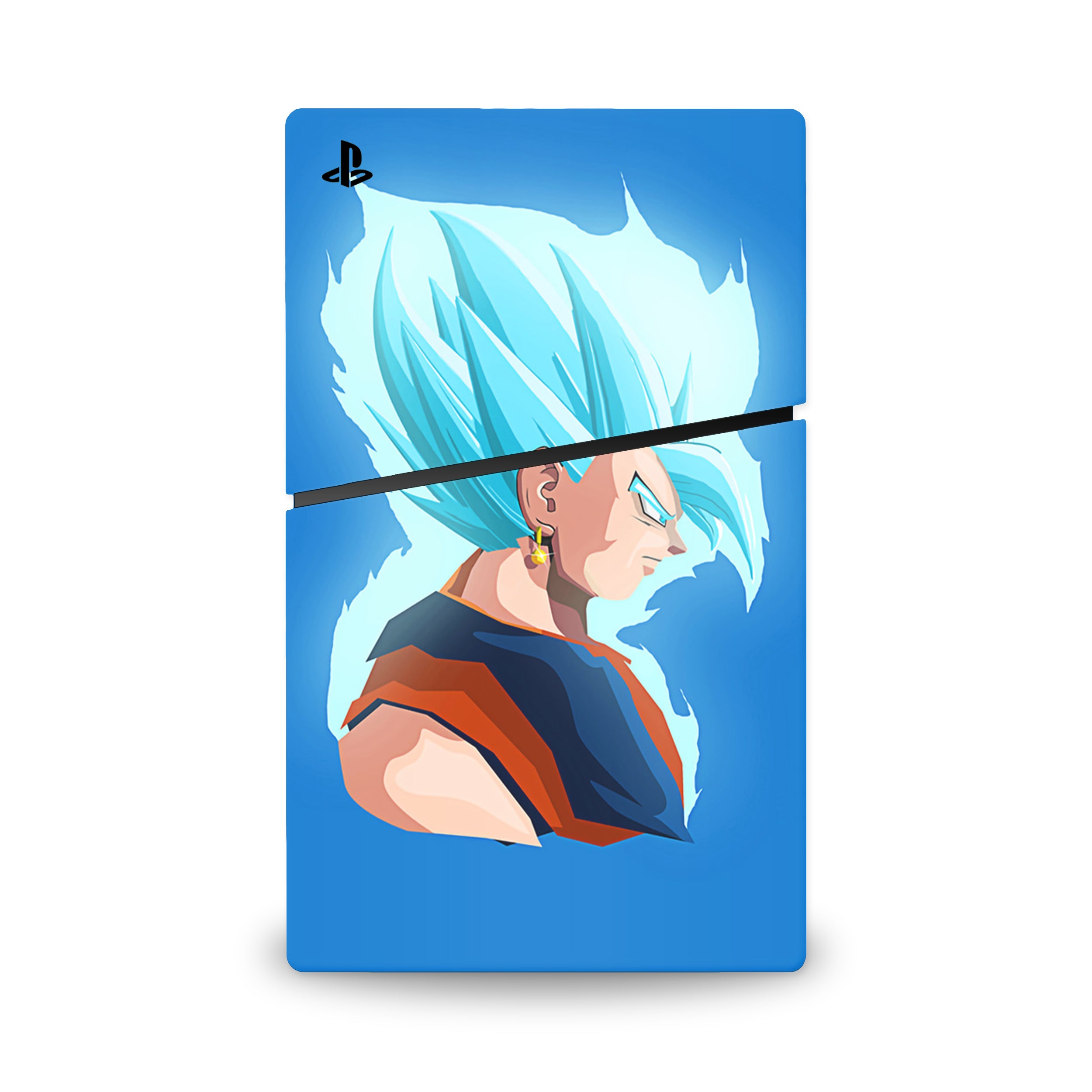 Supreme Fusion v4 PS5 Slim Digital Skin - Anime-inspired design